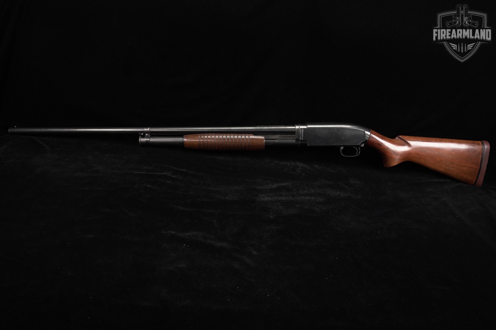 1957 Winchester Model 12 Heavy Duck Gun Polished Blue & Walnut M12 TAKEDOWN-img-6