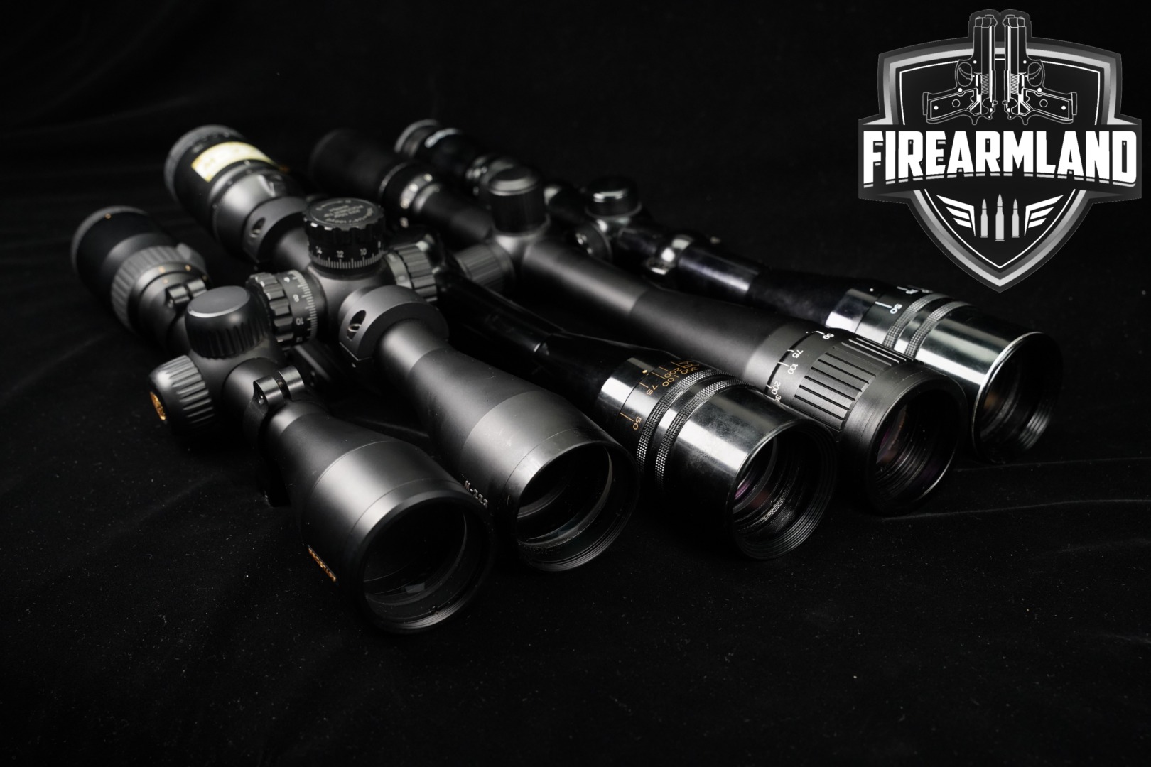 FIVE SCOPE LOT 5 Pack Tasco High Country Nikon Scopes Riflescope-img-0