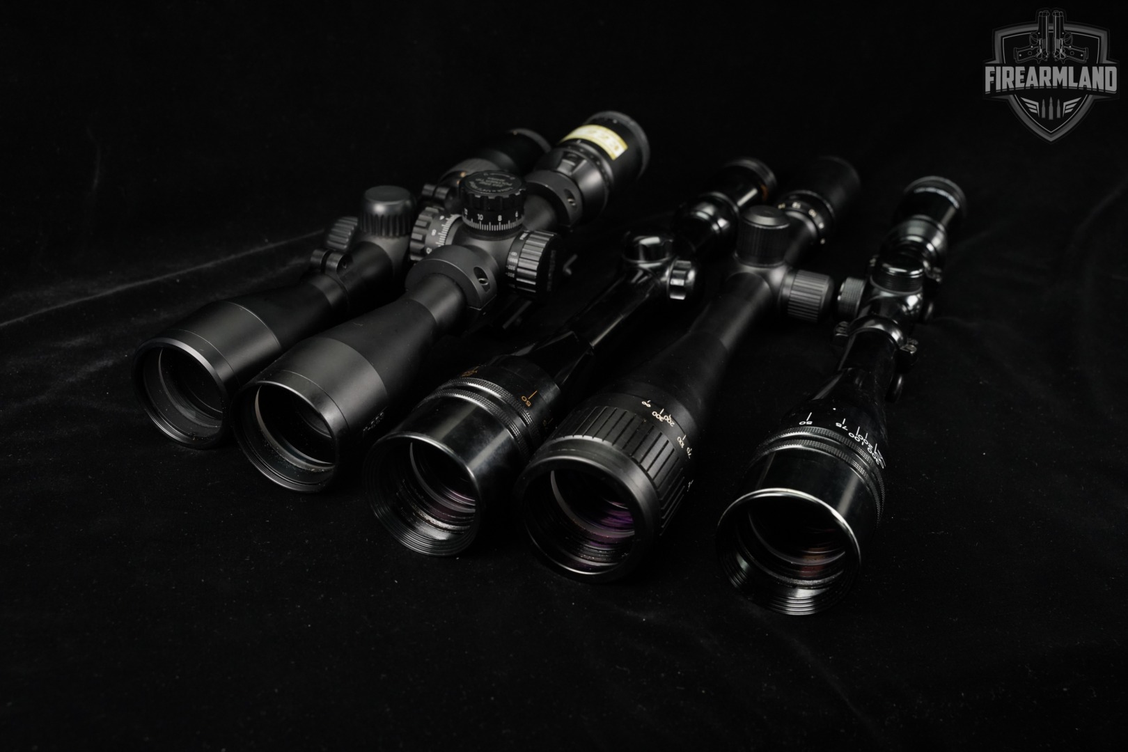 FIVE SCOPE LOT 5 Pack Tasco High Country Nikon Scopes Riflescope-img-2