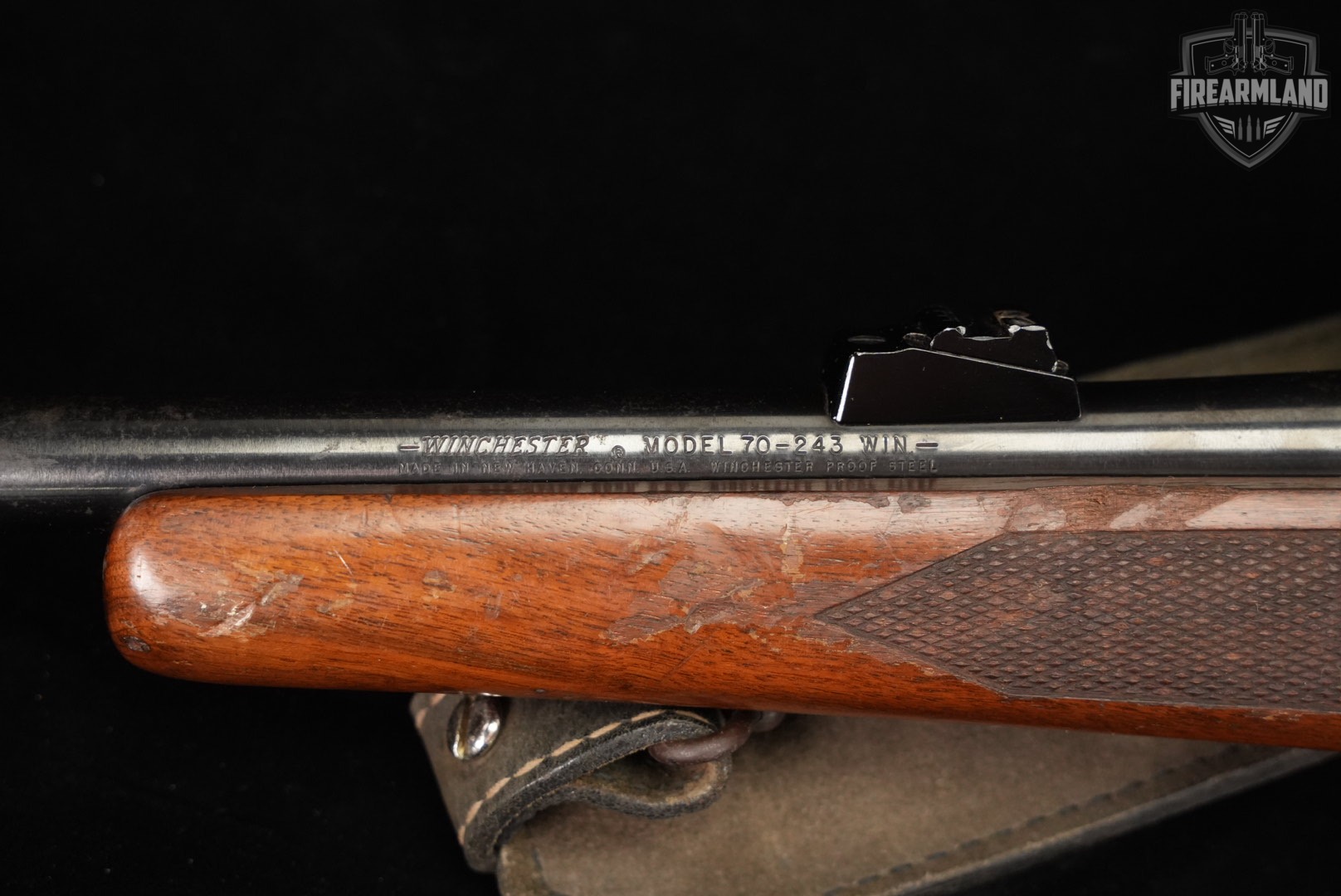 1976 Winchester Model 70 Standard Rifle 243 Win 22" M70 +REDFIELD SCOPE-img-18