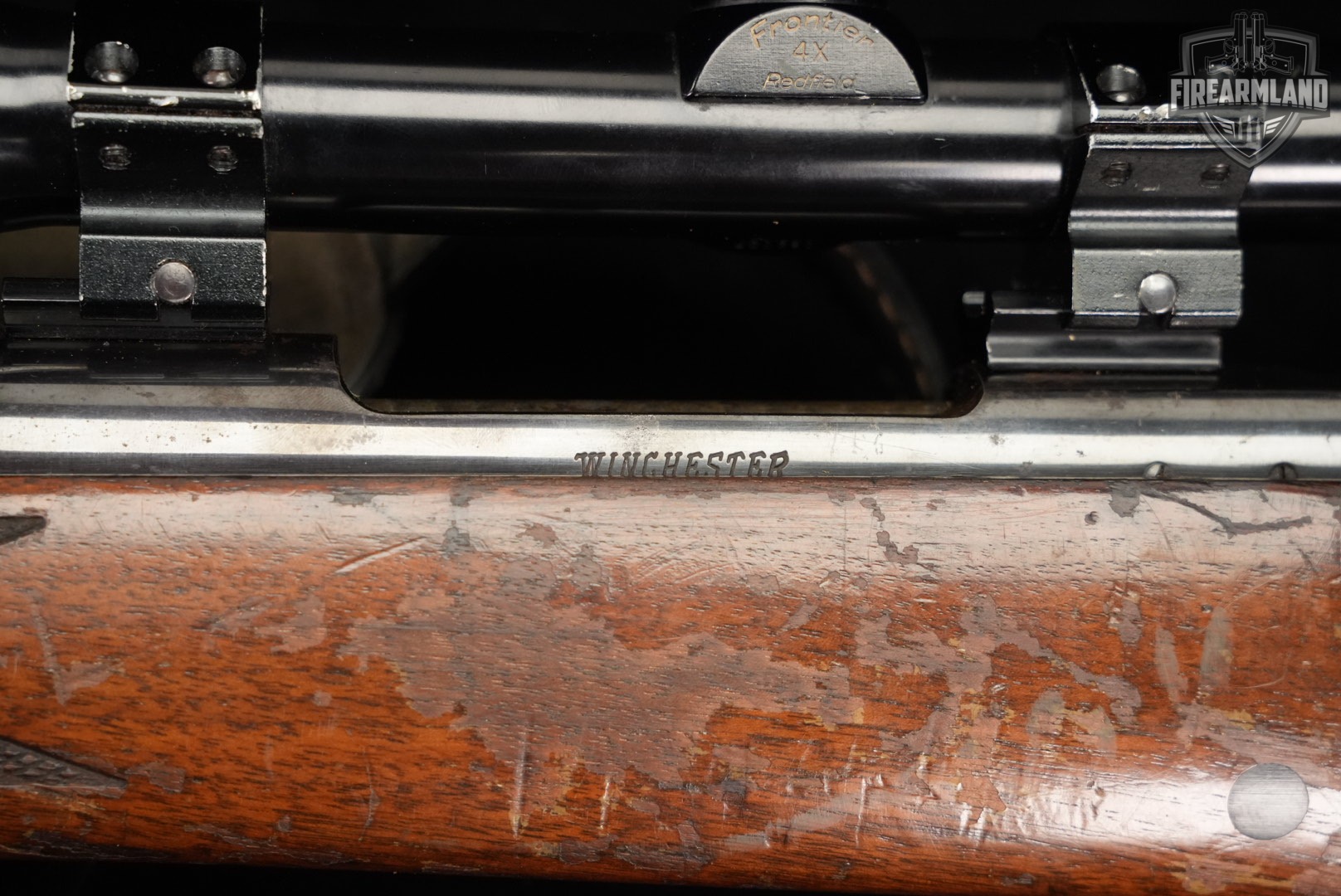 1976 Winchester Model 70 Standard Rifle 243 Win 22" M70 +REDFIELD SCOPE-img-19