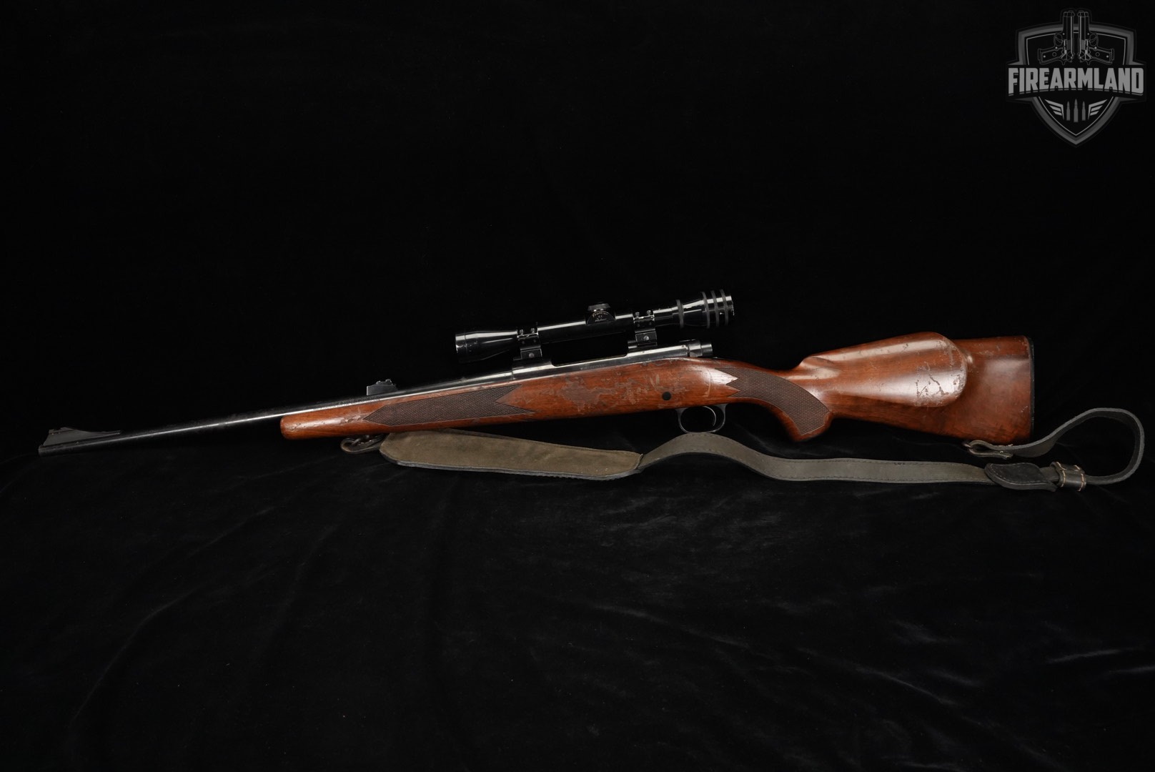 1976 Winchester Model 70 Standard Rifle 243 Win 22" M70 +REDFIELD SCOPE-img-2