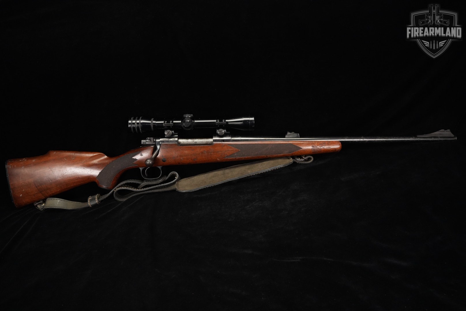1976 Winchester Model 70 Standard Rifle 243 Win 22" M70 +REDFIELD SCOPE-img-4