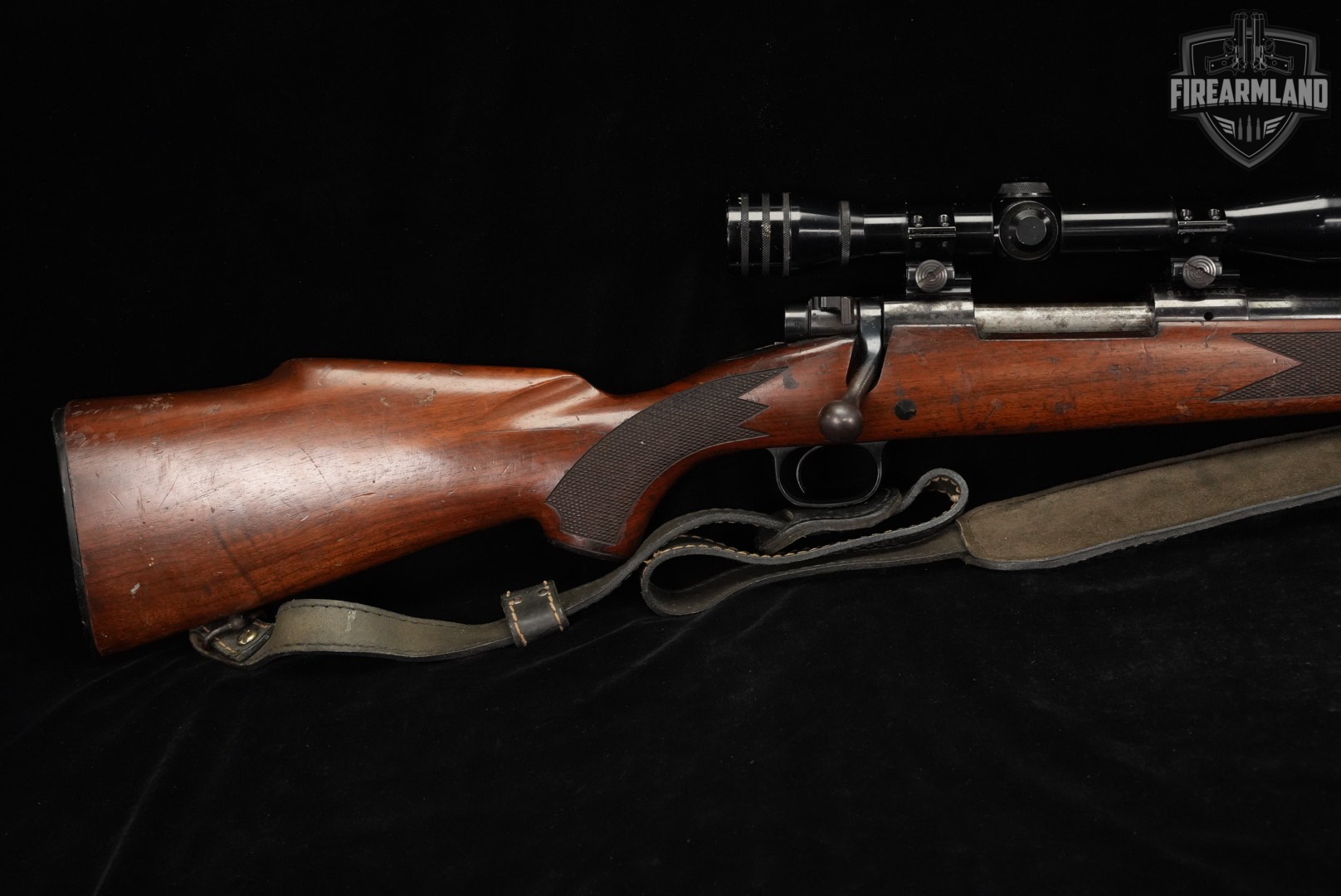 1976 Winchester Model 70 Standard Rifle 243 Win 22" M70 +REDFIELD SCOPE-img-5