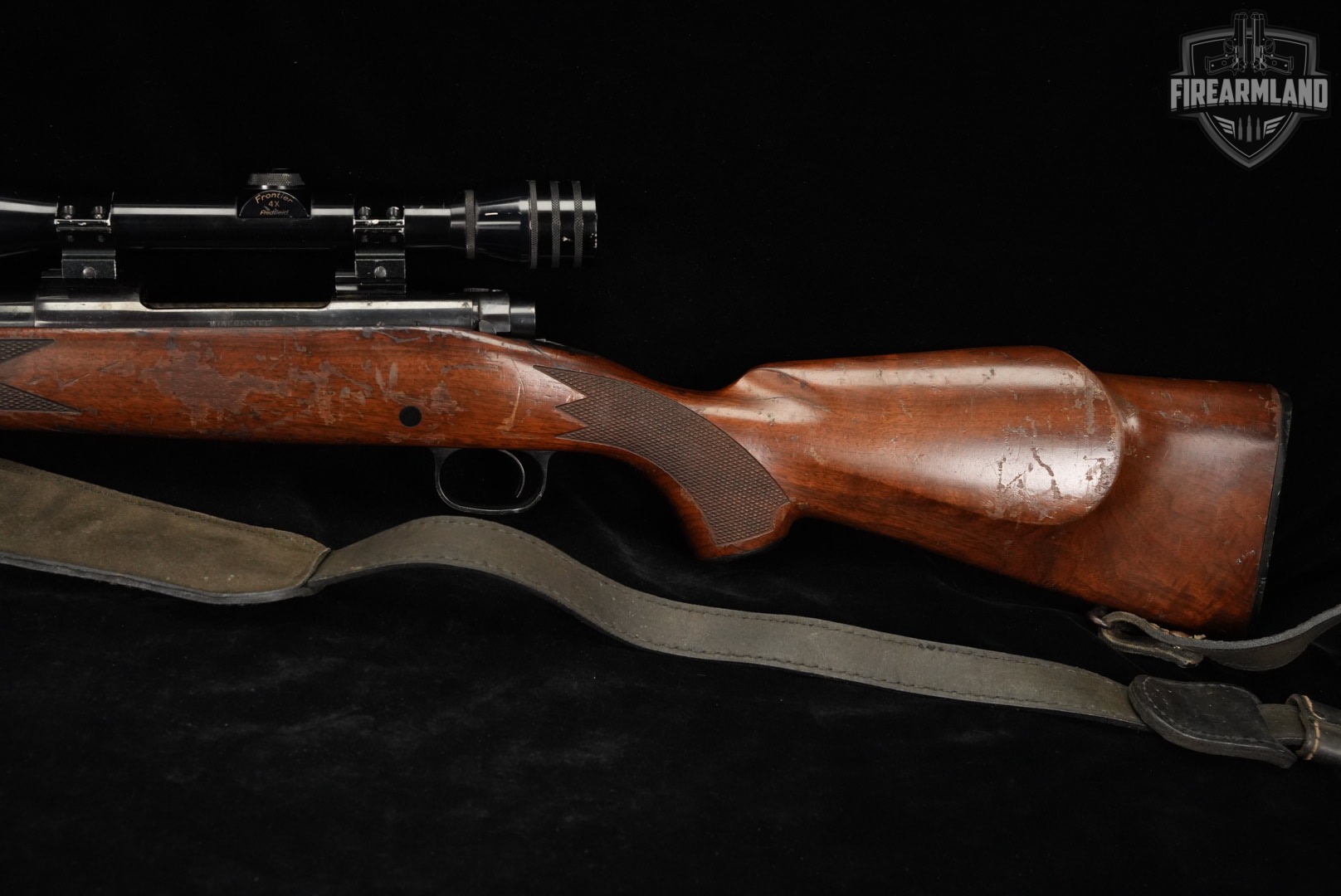 1976 Winchester Model 70 Standard Rifle 243 Win 22" M70 +REDFIELD SCOPE-img-9
