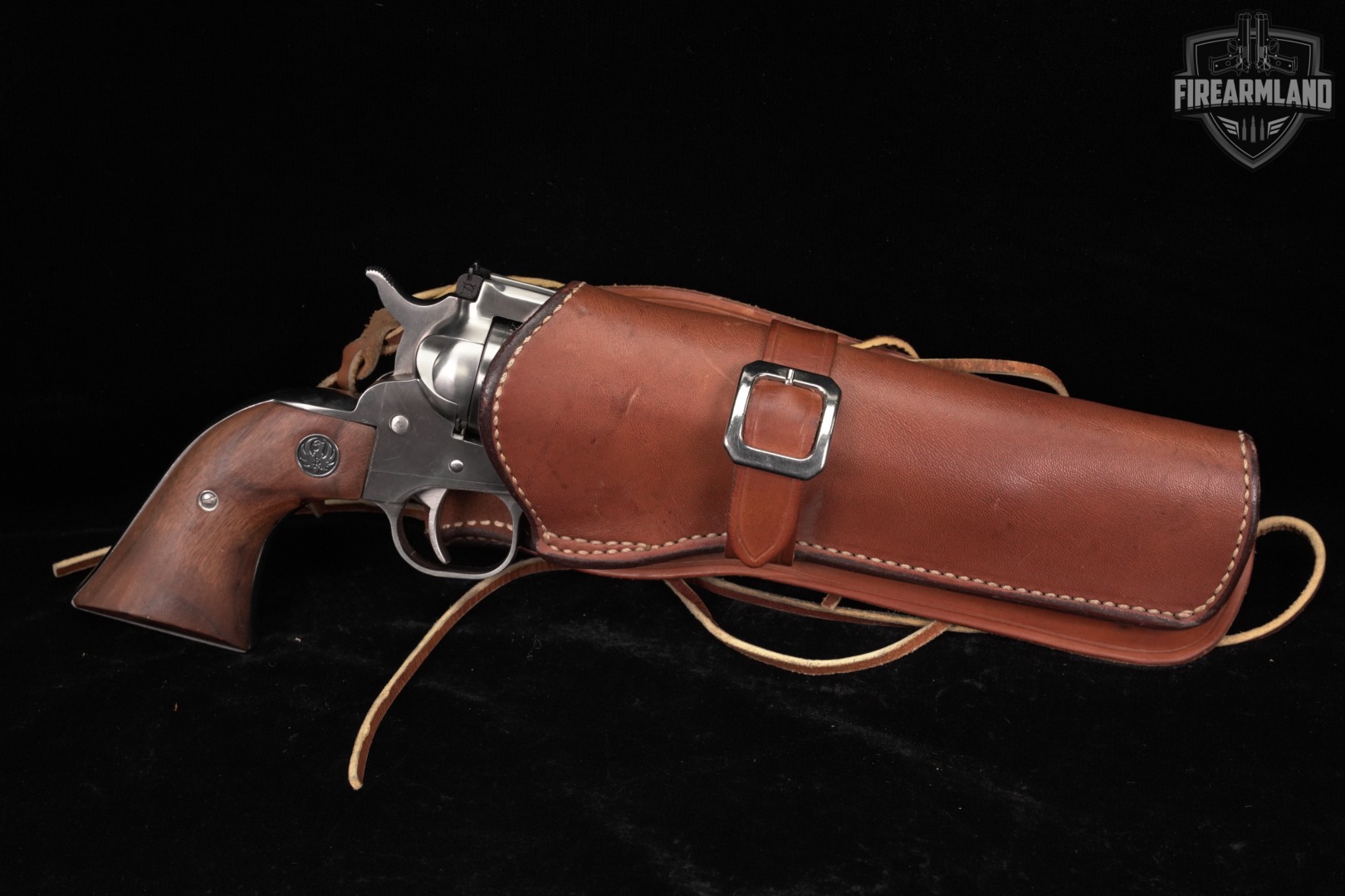 1981 Ruger New Model Single-Six 22 WMR 5.5" Single6 +HOLSTER-img-16