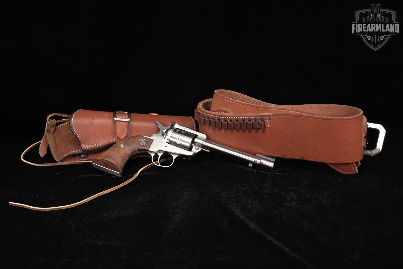 1981 Ruger New Model Single-Six 22 WMR 5.5" Single6 +HOLSTER-img-2