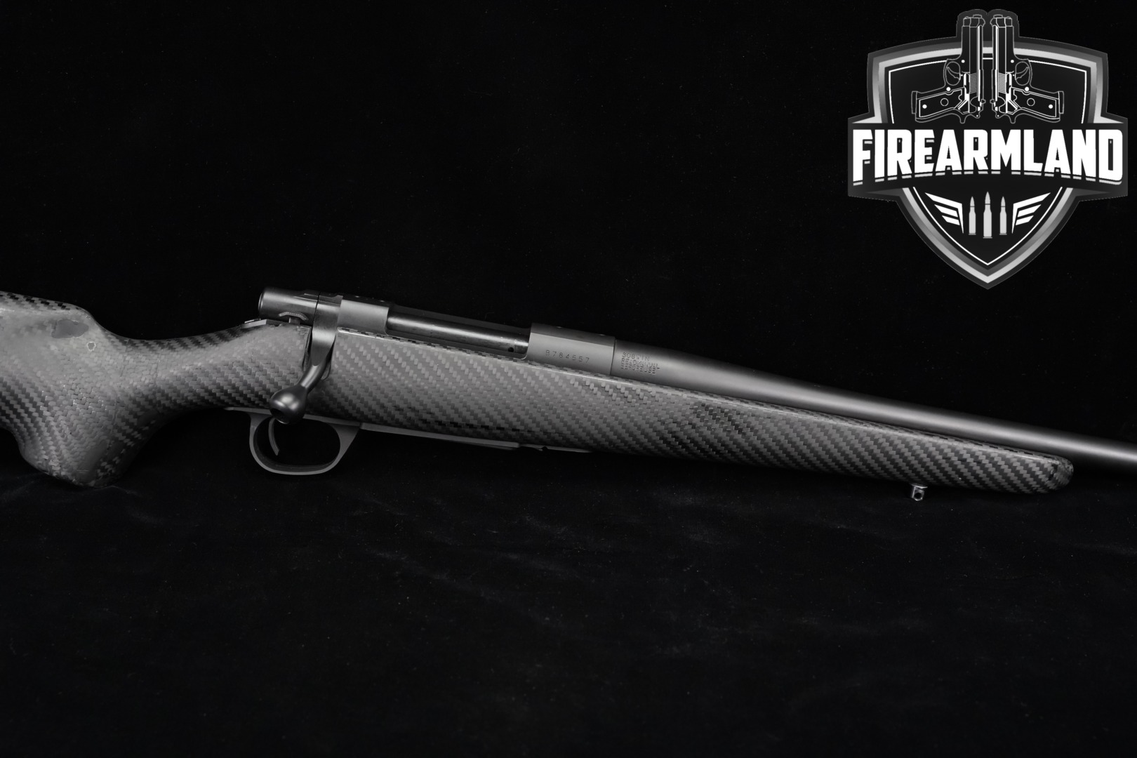 Howa Model 1500 Carbon Stalker .308 Win. Black & Carbon Fiber in Very Good Condition Thumbnail