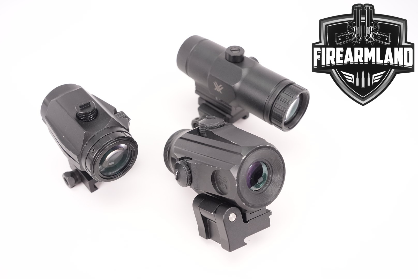 THREE MAGNIFIER LOT Vortex Optics 3 Pack Monstrum 3x Magnification VMX-3T-img-0