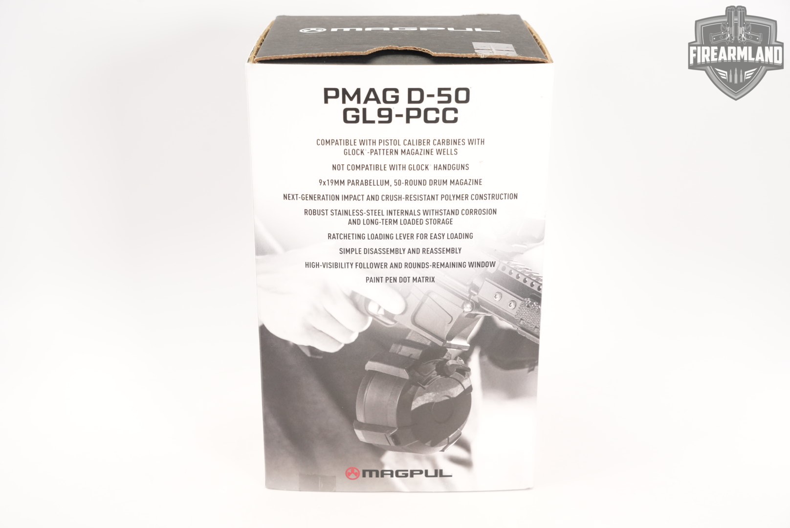 Magpul Industries PMAG D-50 GL9-PCC 9mm Luger D50 +ORIG BOX-img-6