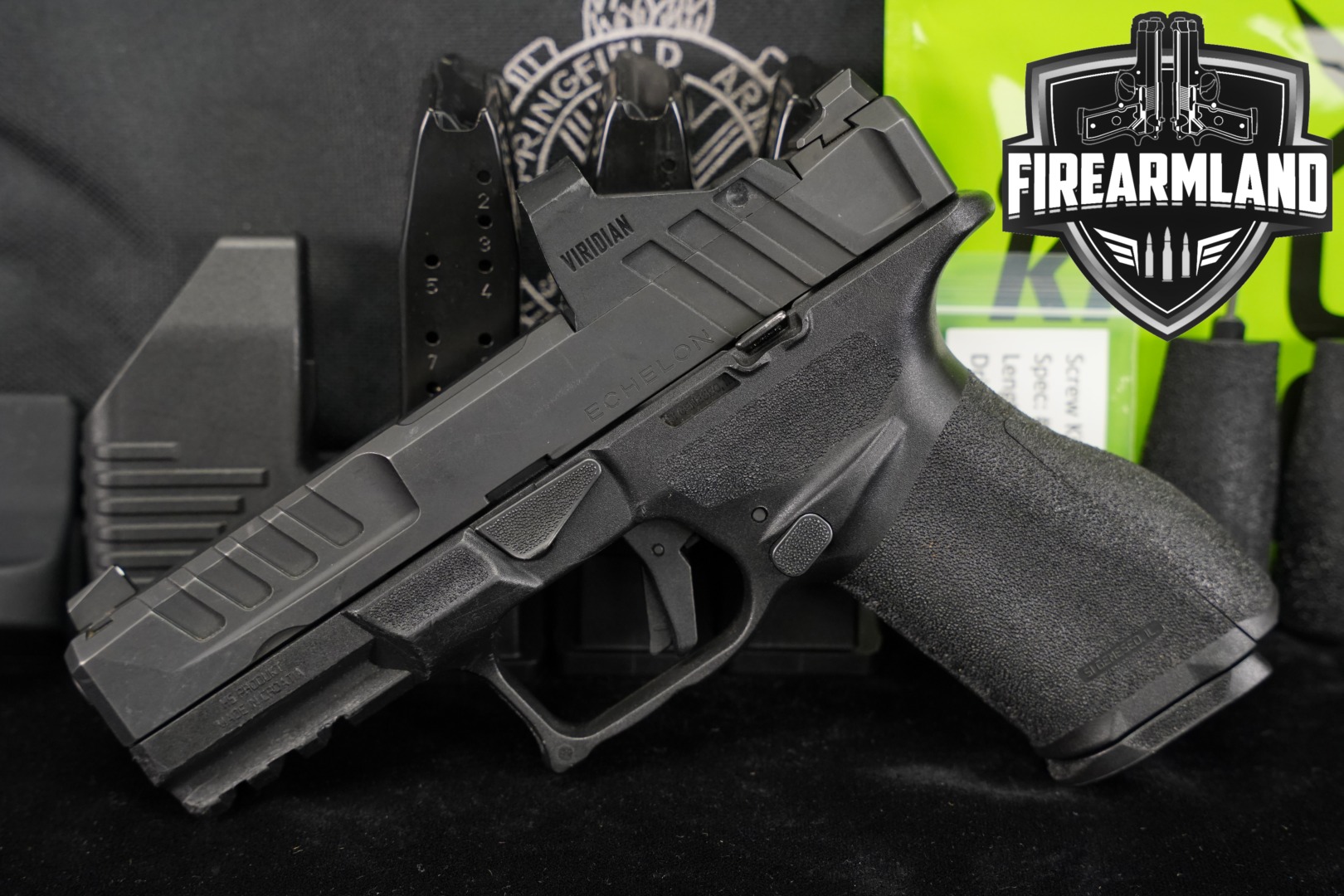 Springfield Armory Echelon 4.0C 9mm Luger Black in Good Condition Thumbnail