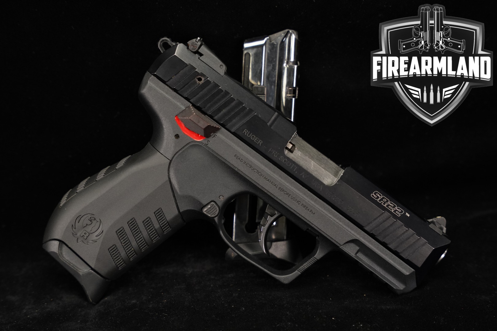 Ruger SR22 22LR 3.5" SR 22P 22-P +2 MAGS-img-0