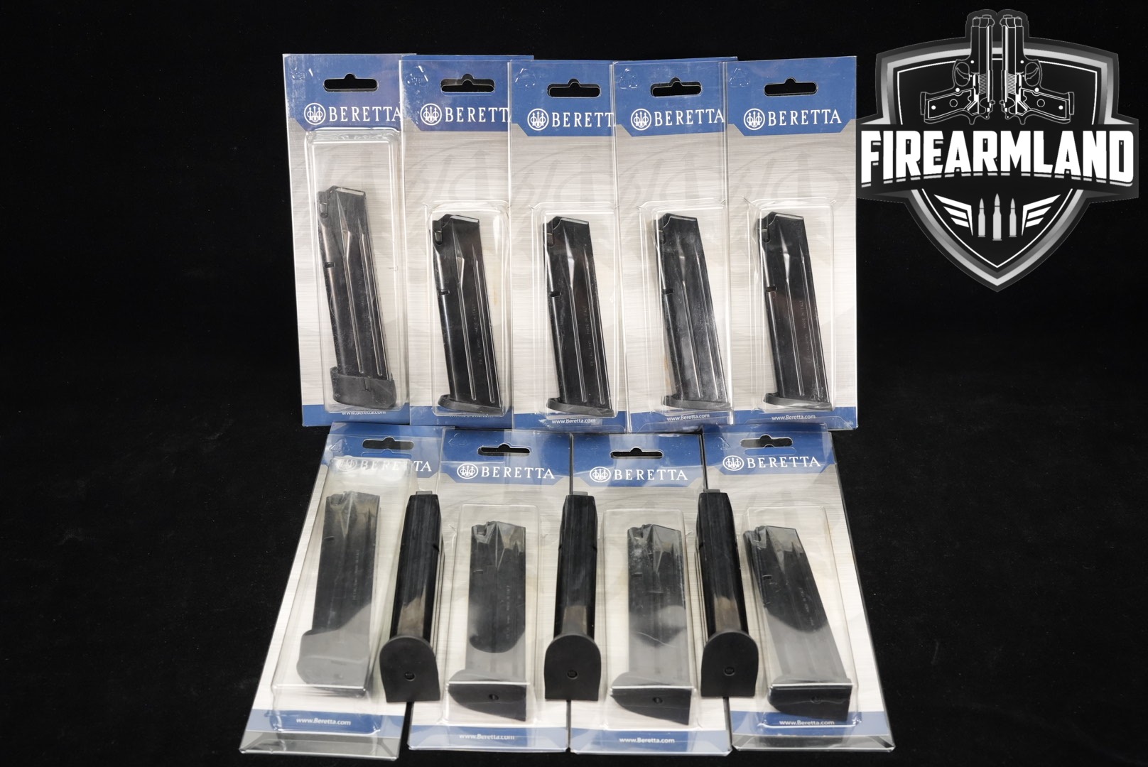 Beretta TWELVE (12) PX4 Magazines 9mm Luger in Excellent Condition Thumbnail