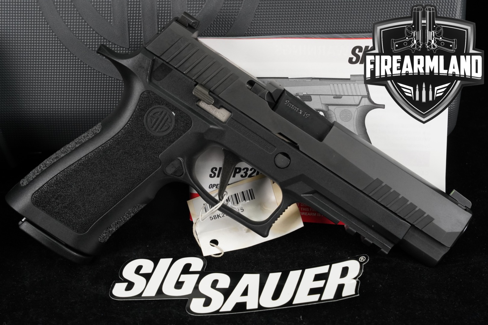 2024 Sig Sauer P320 XFULL PRO, XSeries, Pro-Cut (R2) 9mm Luger Black in Excellent Condition Thumbnail