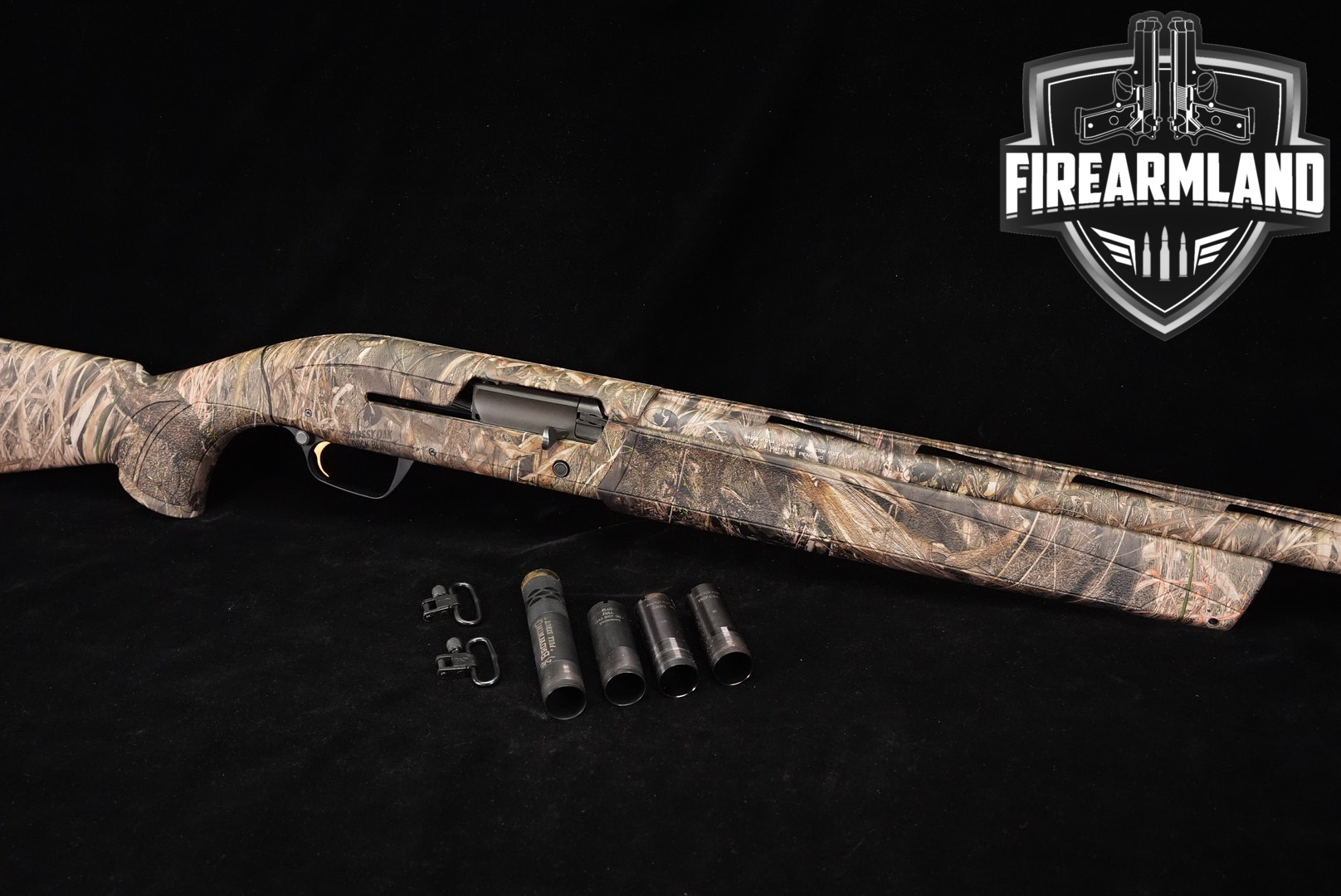 Browning Maxus Mossy Oak Duck Blind 12-Gauge 26" +ORIG BOX-img-0