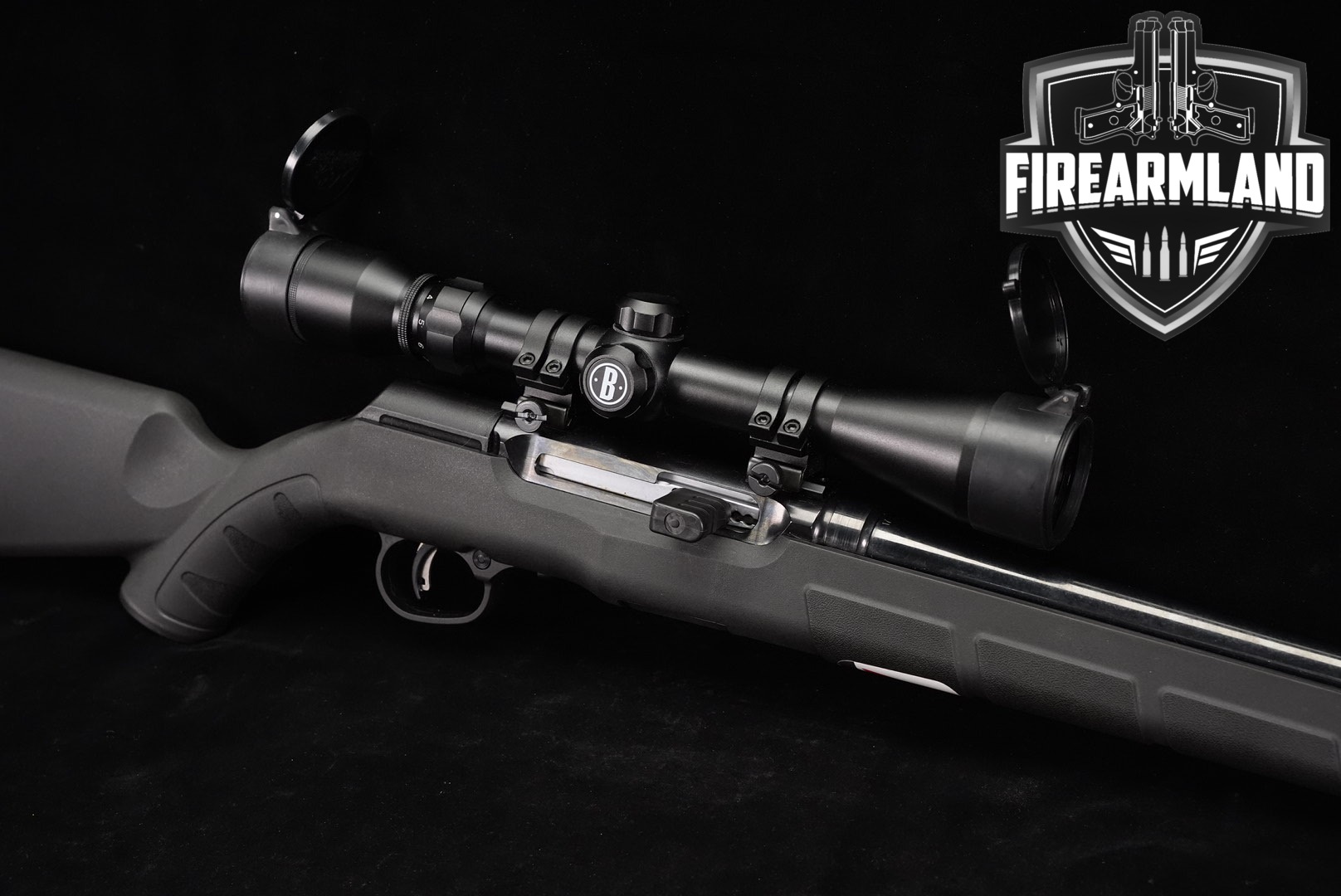 Savage Arms A17 17 HMR 22" Case-Hardened & Synthetic A +BUSHNELL SCOPE-img-0