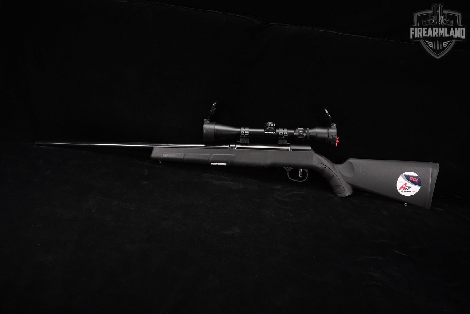 Savage Arms A17 17 HMR 22" Case-Hardened & Synthetic A +BUSHNELL SCOPE-img-6