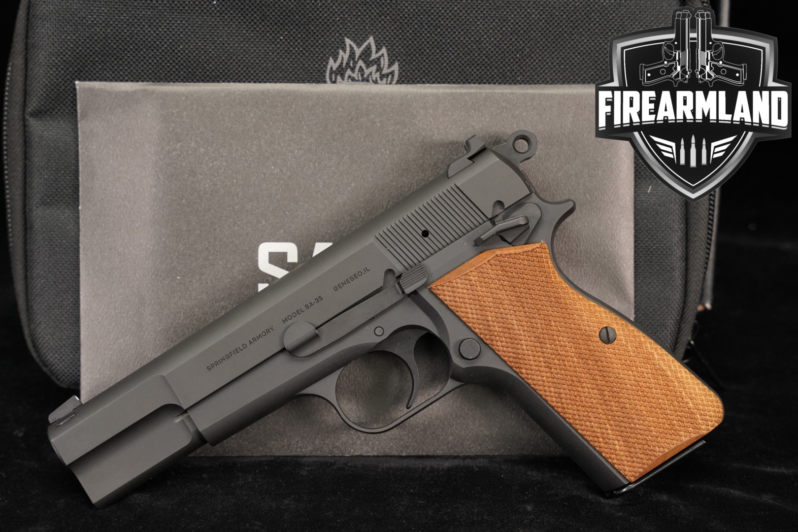 Springfield Armory SA-35 9mm Luger Blued in Excellent Condition Thumbnail