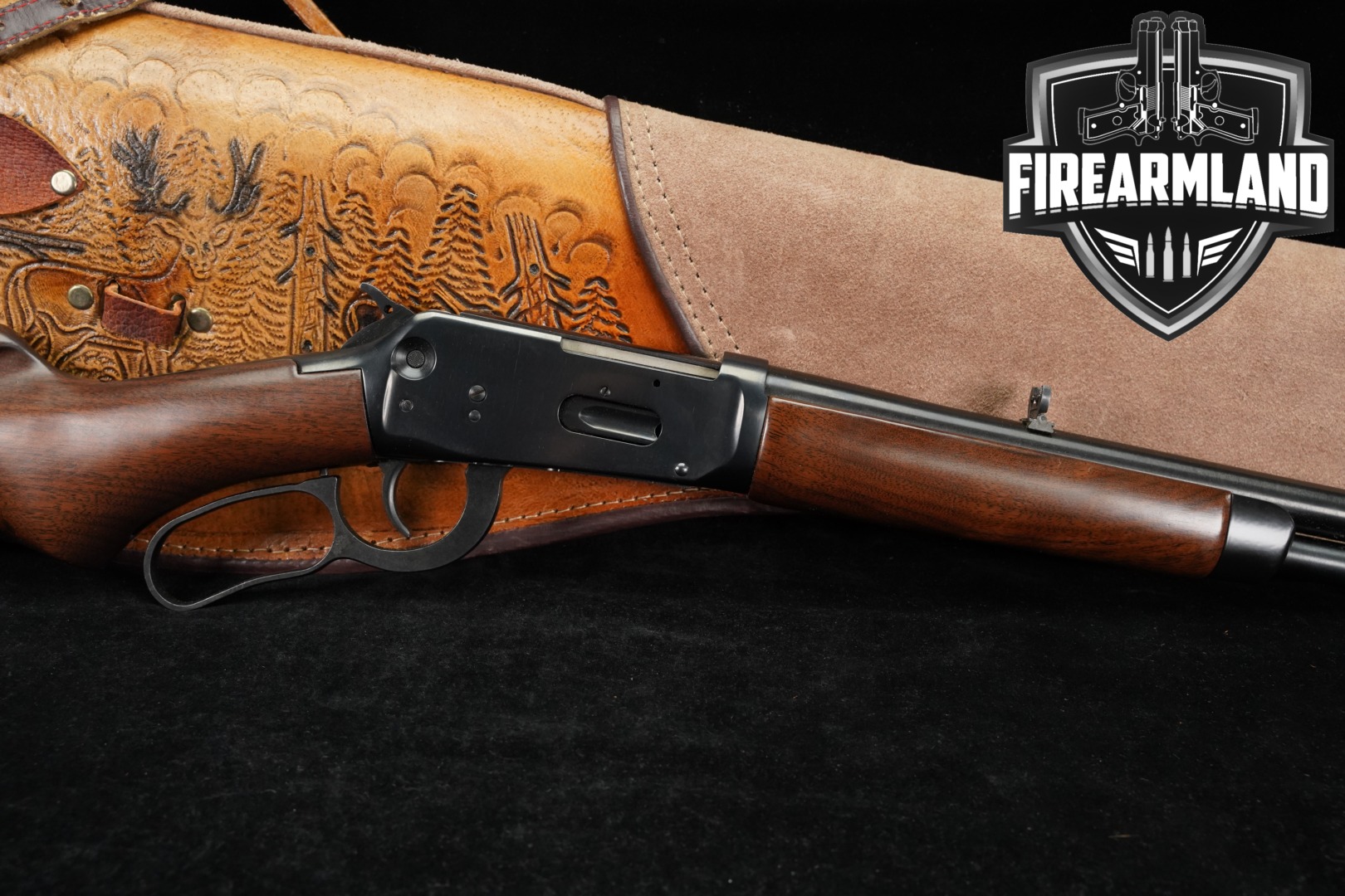Winchester Repeating Arms Model 94AE .44 Rem Magnum Blued & Walnut in Very Good Condition Thumbnail