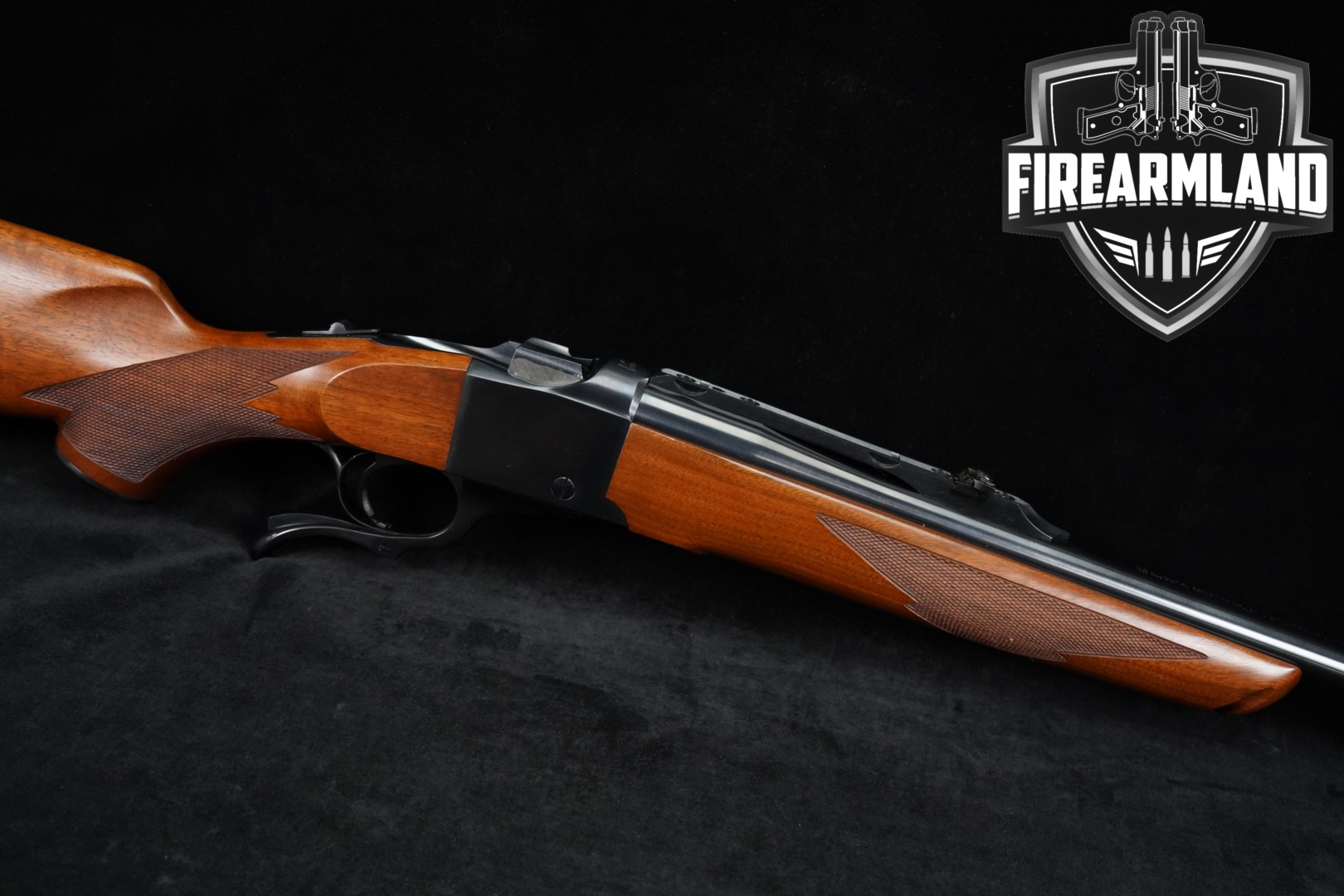 1984 Sturm Ruger No.1 1-S Medium Sporter .45-70 Govt. Blued & Walnut in Excellent Condition Thumbnail
