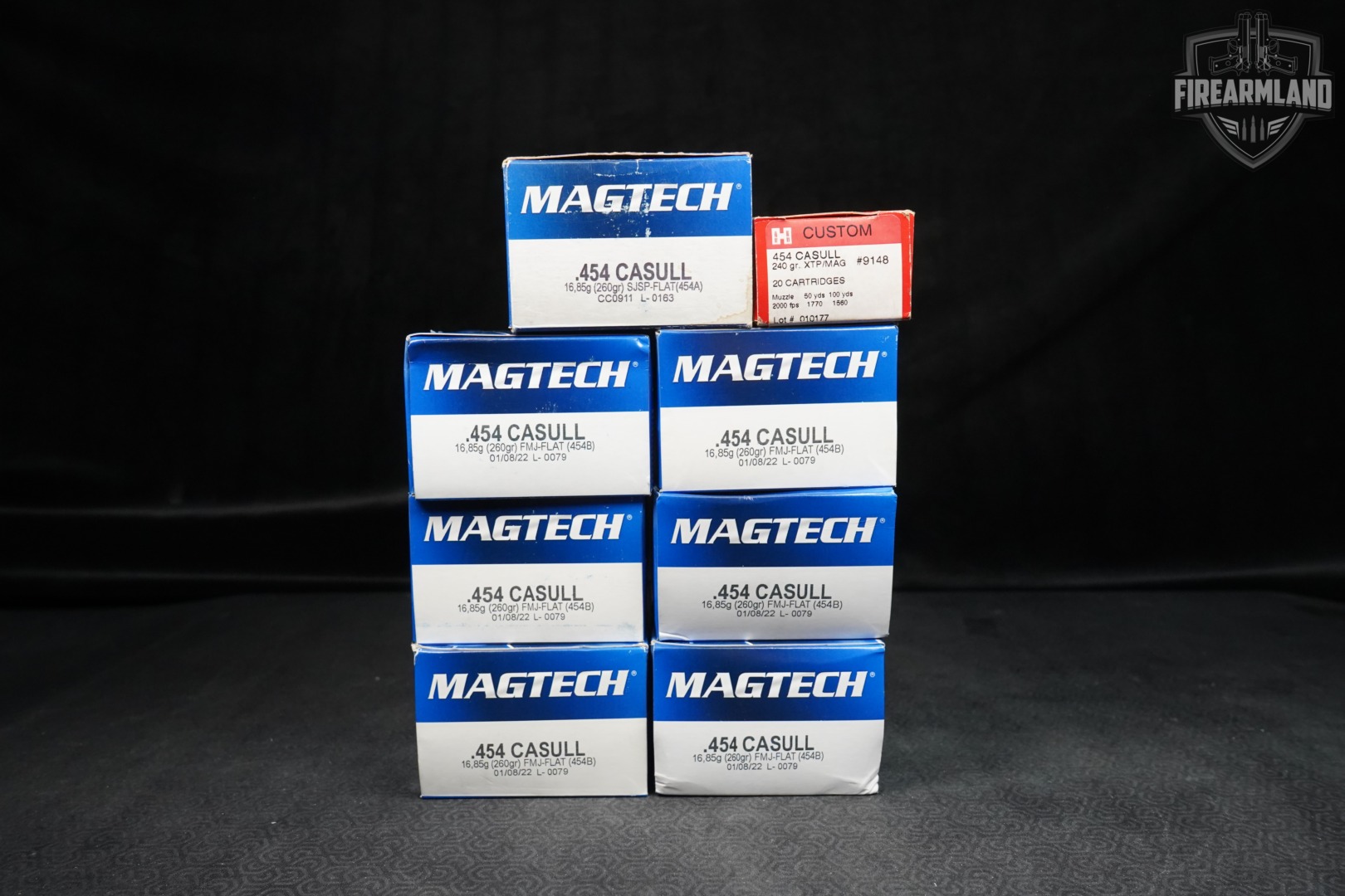 160 RDS! 454 Casull Ammo Ammunition-img-2