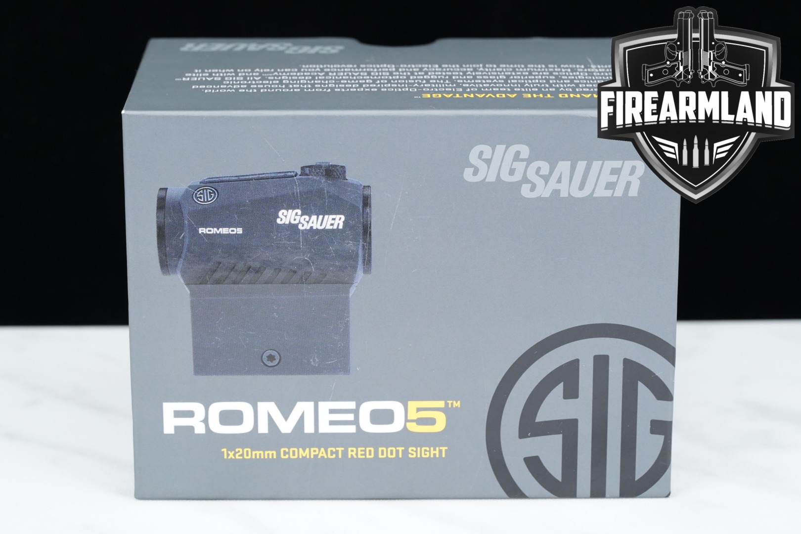実物SIG SAUER ROMEO5 SIG ROMEO5 TREAD Red Dot Sight - 1x20 mm | SIG SAUER