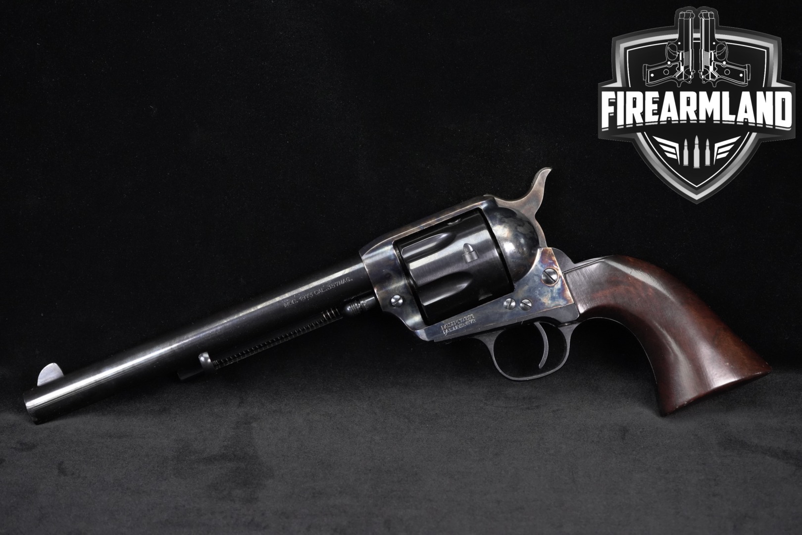 A. Uberti Mod. 1873 .357 Mag. Color Case-Hardened & Blued in Very Good Condition Thumbnail