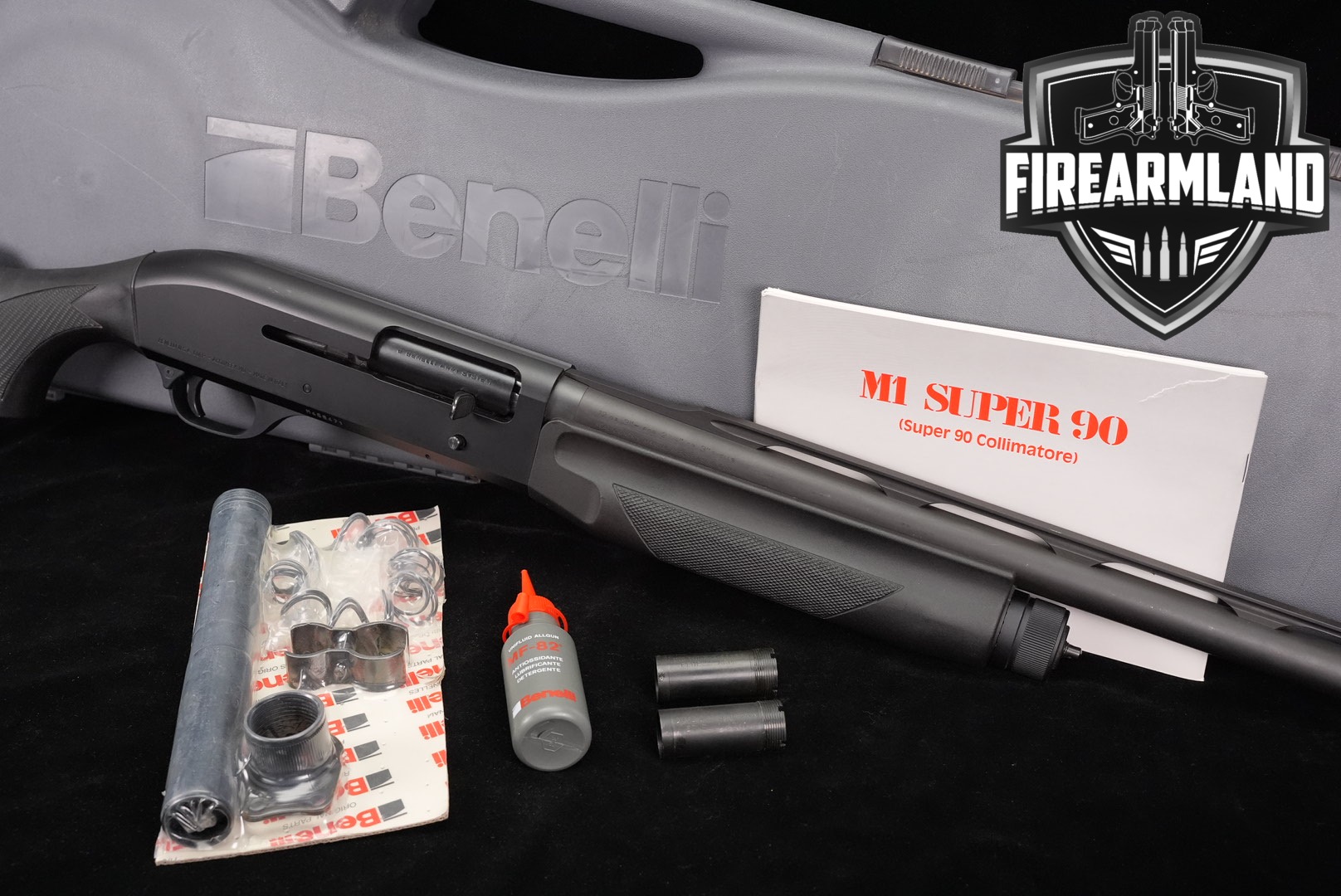 Benelli M1 Super 90 Field 12-Gauge 21" +CASE-img-0