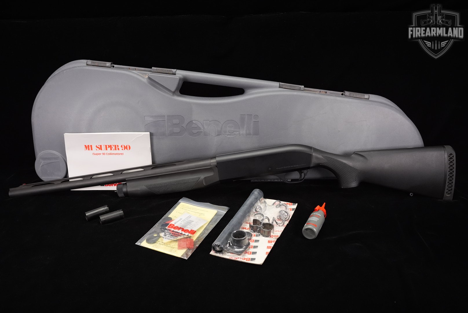 Benelli M1 Super 90 Field 12-Gauge 21" +CASE-img-2