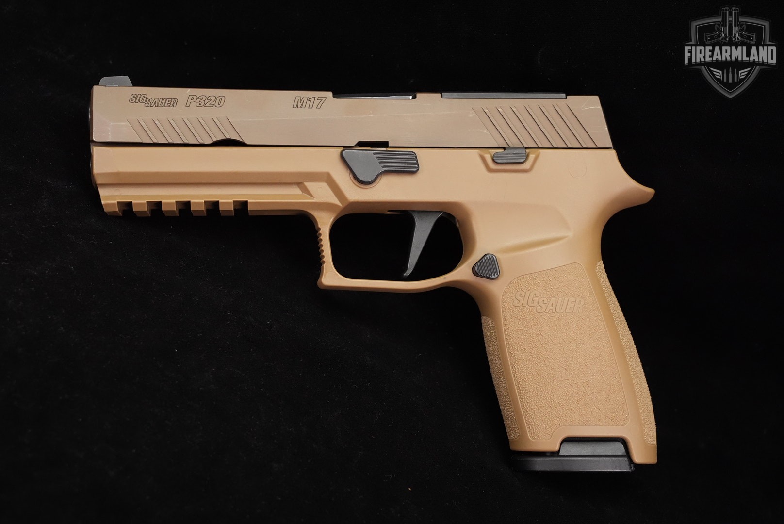 Sig Sauer P320-M17 9mm Optics-Ready Coyote P-320 M-17 +3 MAGS, ORIG CASE-img-3