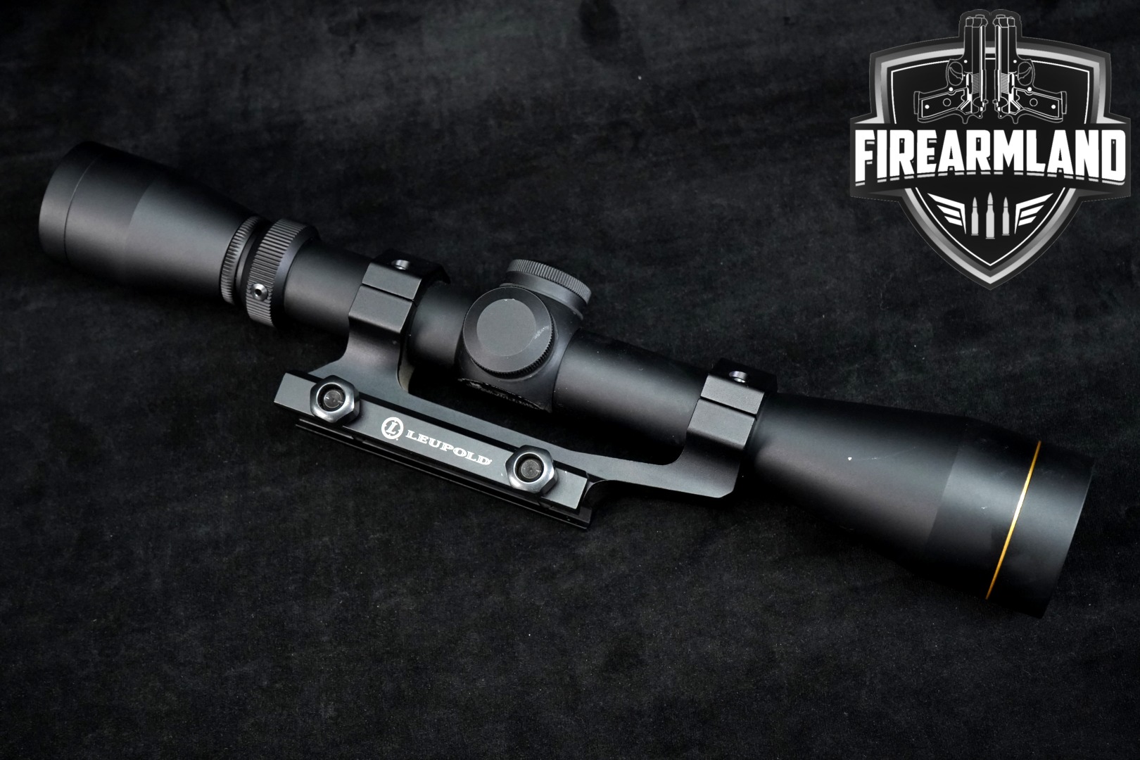 2013 Leupold VX-1 Shotgun/Muzzleloader 3-9x40mm Duplex MOA SFP Reticle Black in Very Good Condition Thumbnail