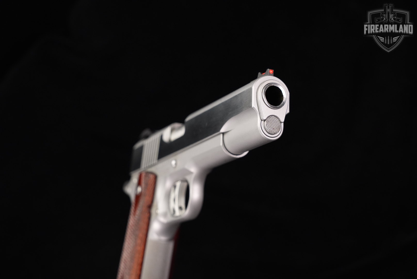 Dan Wesson Heritage 45 ACP 1911 5" Stainless +ORIG CASE-img-10