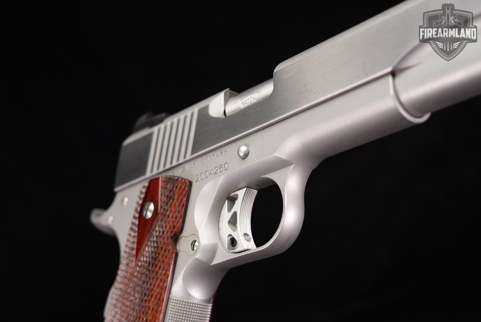 Dan Wesson Heritage 45 ACP 1911 5" Stainless +ORIG CASE-img-11