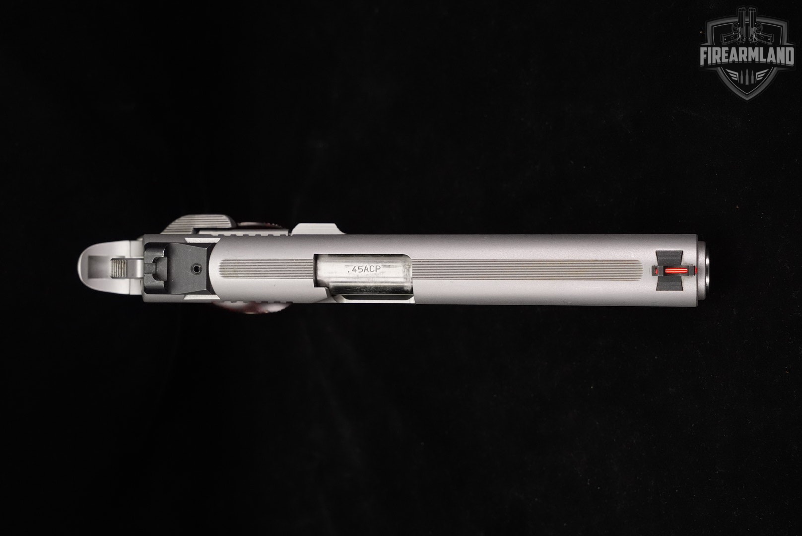 Dan Wesson Heritage 45 ACP 1911 5" Stainless +ORIG CASE-img-7