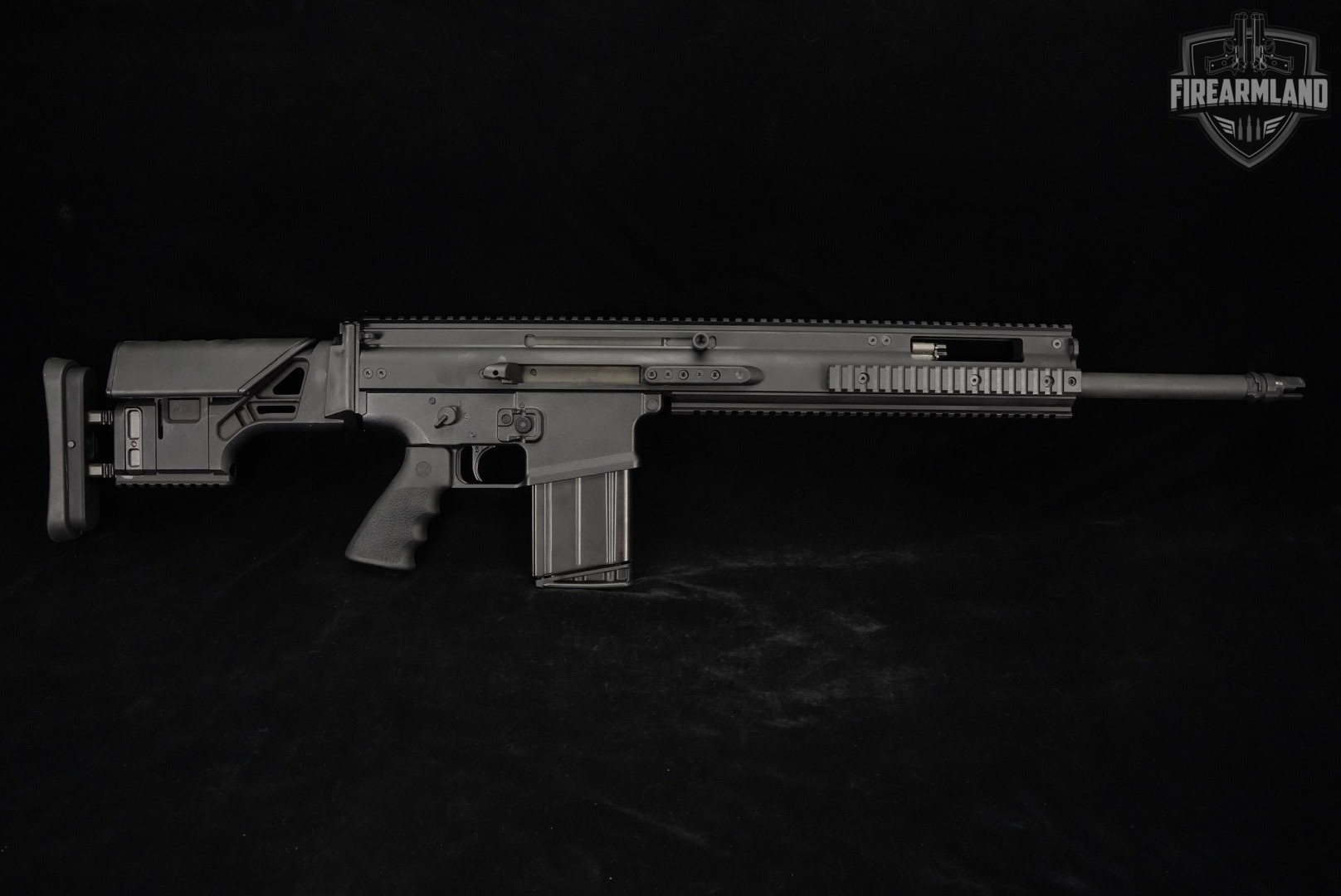 FN SCAR 20S NRCH 7.62 NATO 20-S GEISSELE TRIGGER Dead Air KeyMo +5 MAGS-img-4