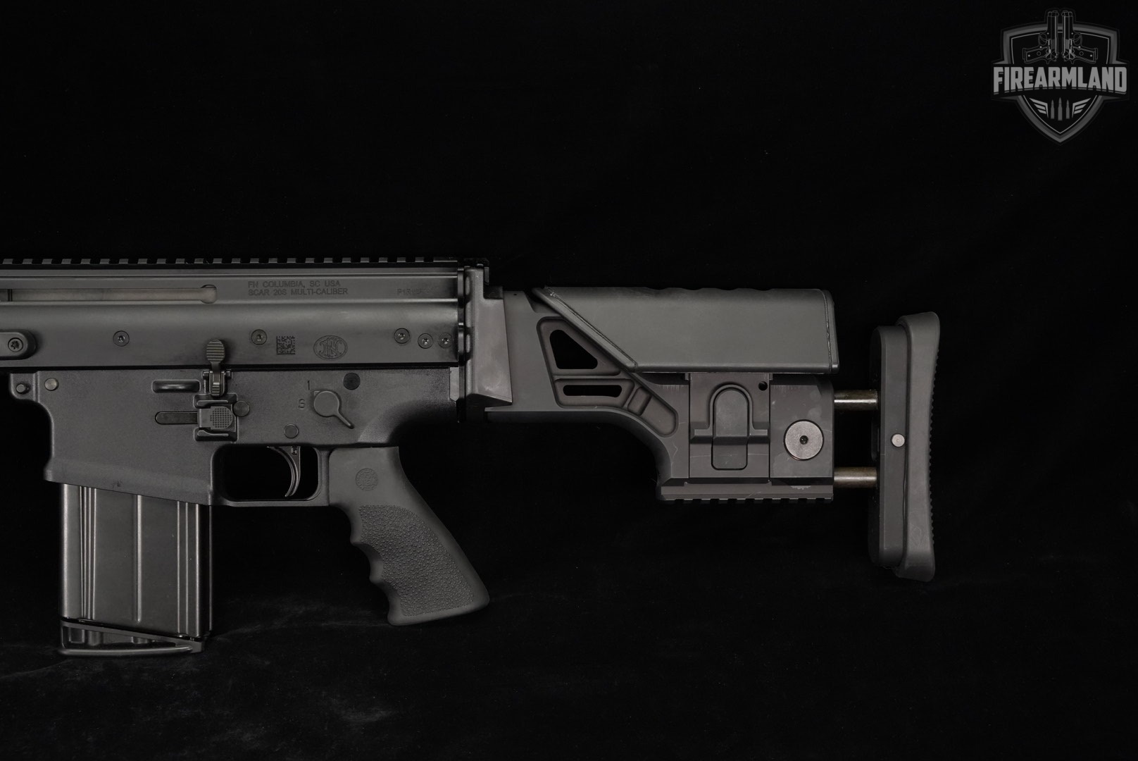 FN SCAR 20S NRCH 7.62 NATO 20-S GEISSELE TRIGGER Dead Air KeyMo +5 MAGS-img-9
