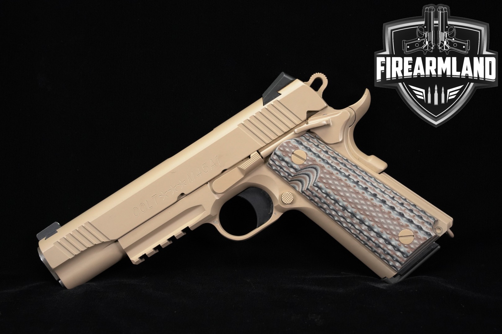 2014 Colt M45A1 CQBP, Series 80 .45 ACP Desert Tan in Excellent Condition Thumbnail
