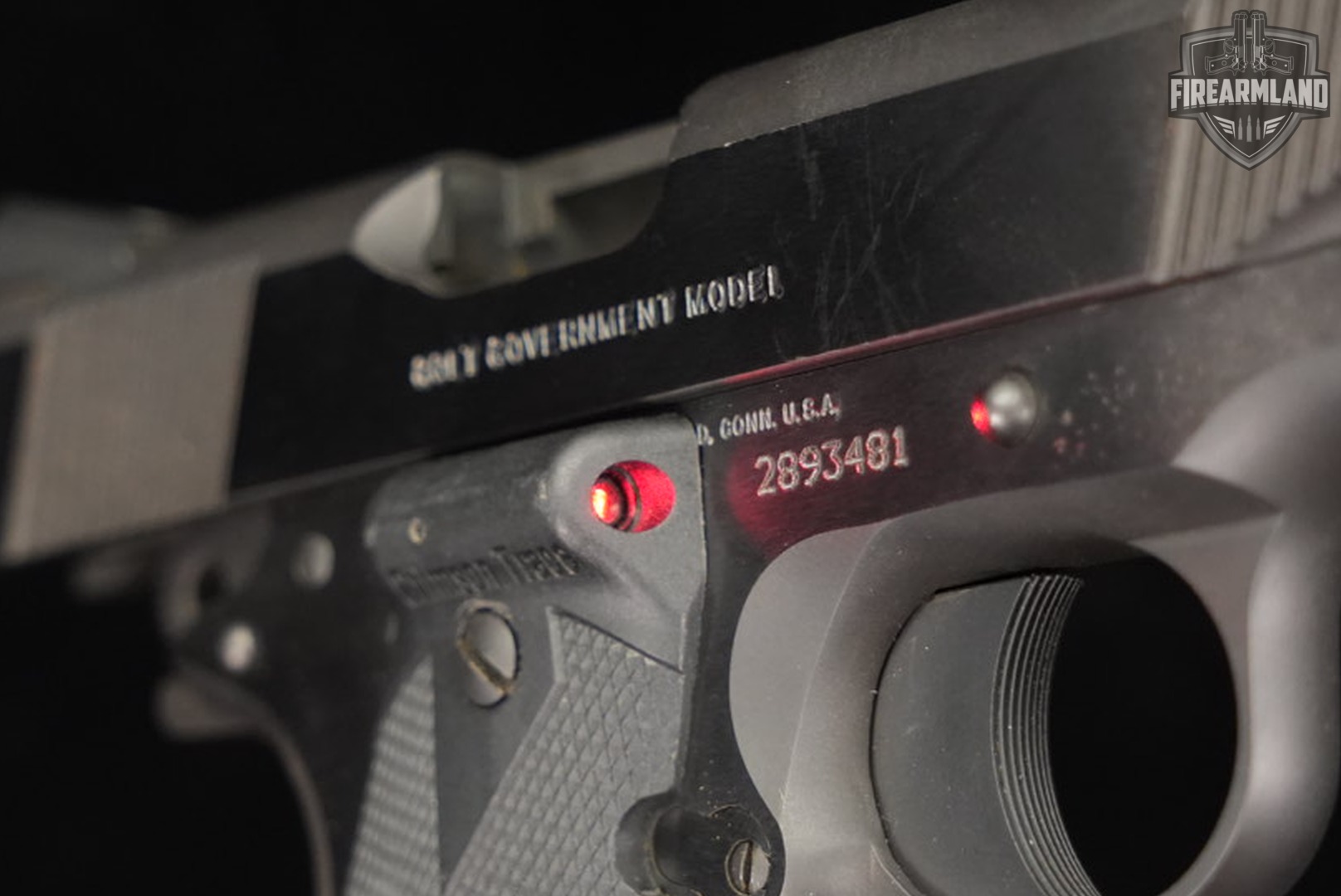 Colt Government Model 45 ACP 1911 5" Blued CT LASERGRIPS-img-12