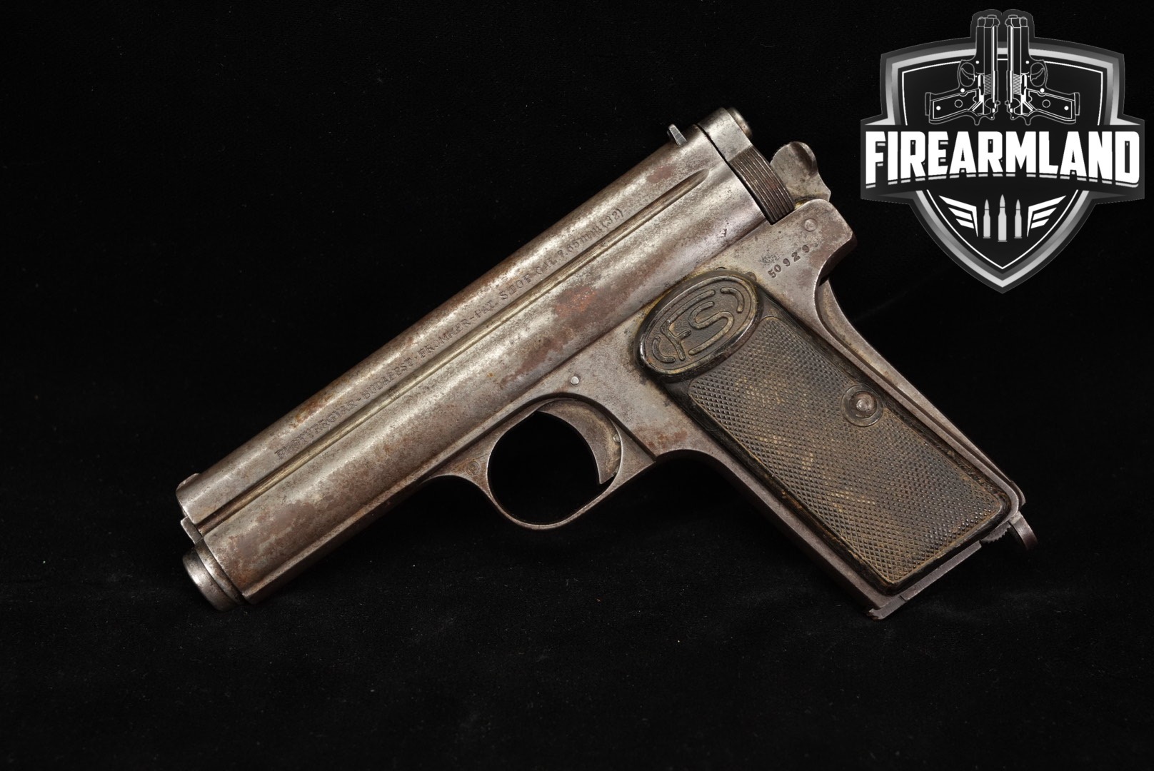1915 FEG Frommer Stop .32 ACP Blued in Fair Condition Thumbnail