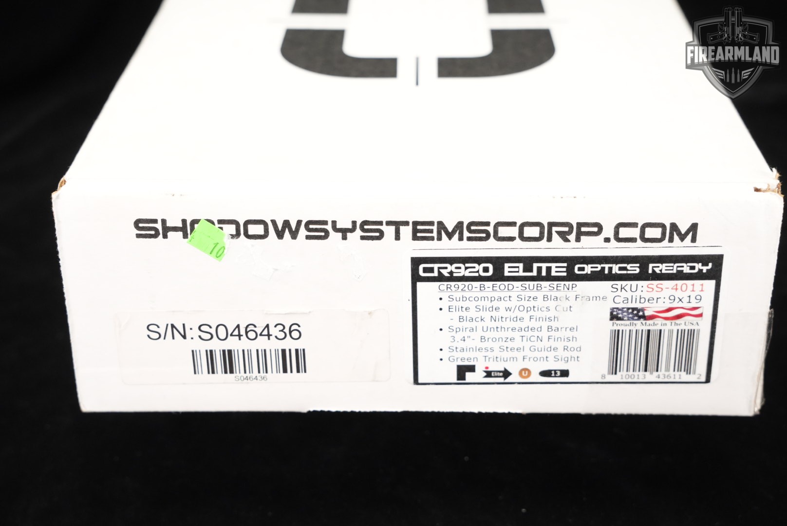 Shadow Systems CR920 Elite 9mm Optics-Ready 3.4" CR 920 +3 MAGS & ORIG BOX-img-12