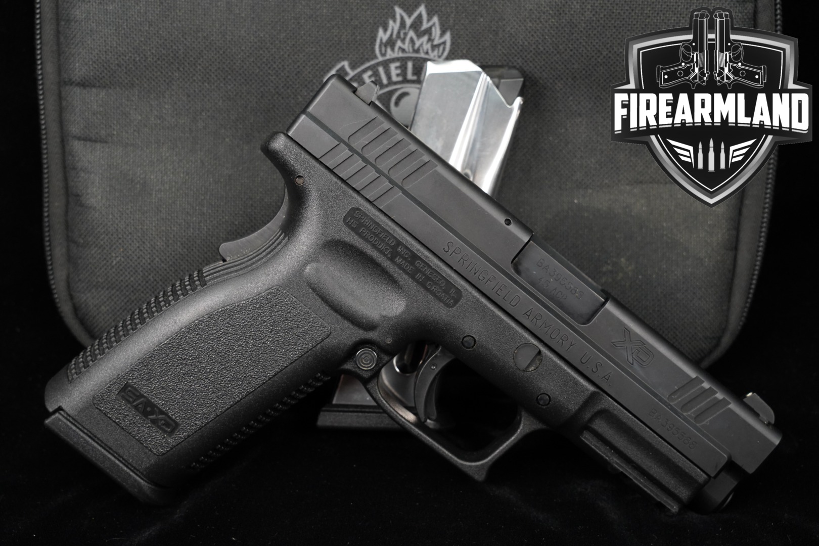 Springfield Armory XD Service Model 45 ACP 4" XD45 +2 MAGS & ORIG BOX-img-0