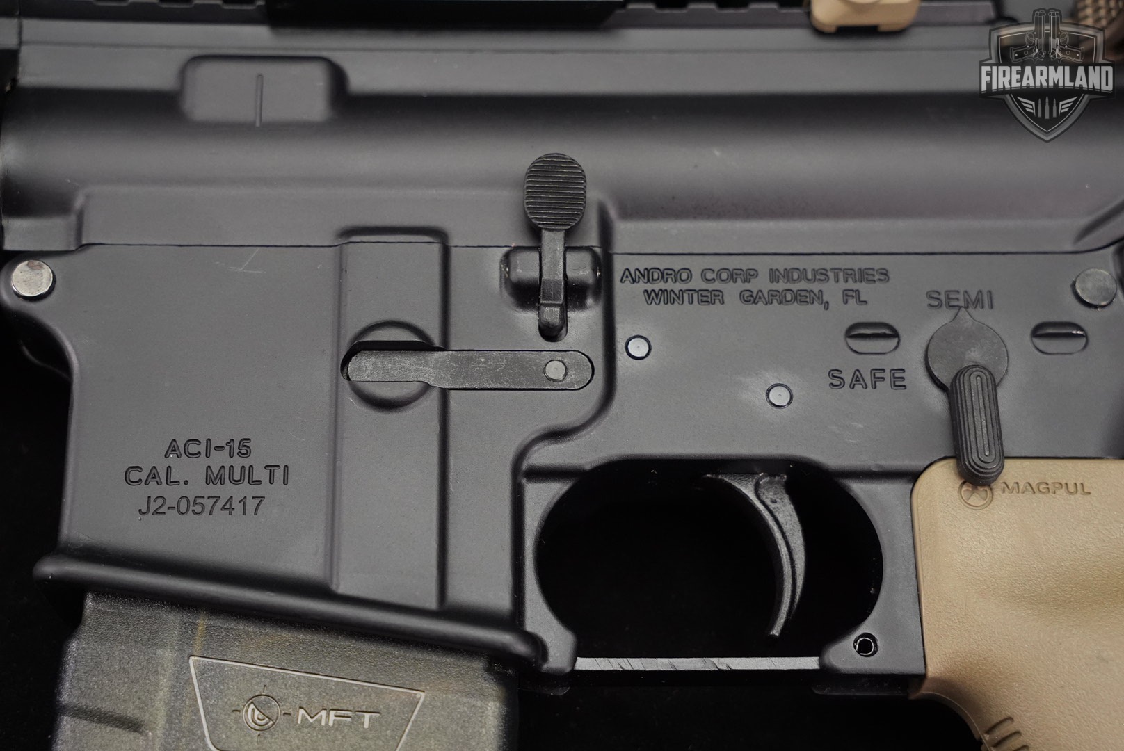 Andro Corp Industries ACI-15 5.56 NATO AR15 8" AR ACI15 GEISSELE HANDLE-img-15