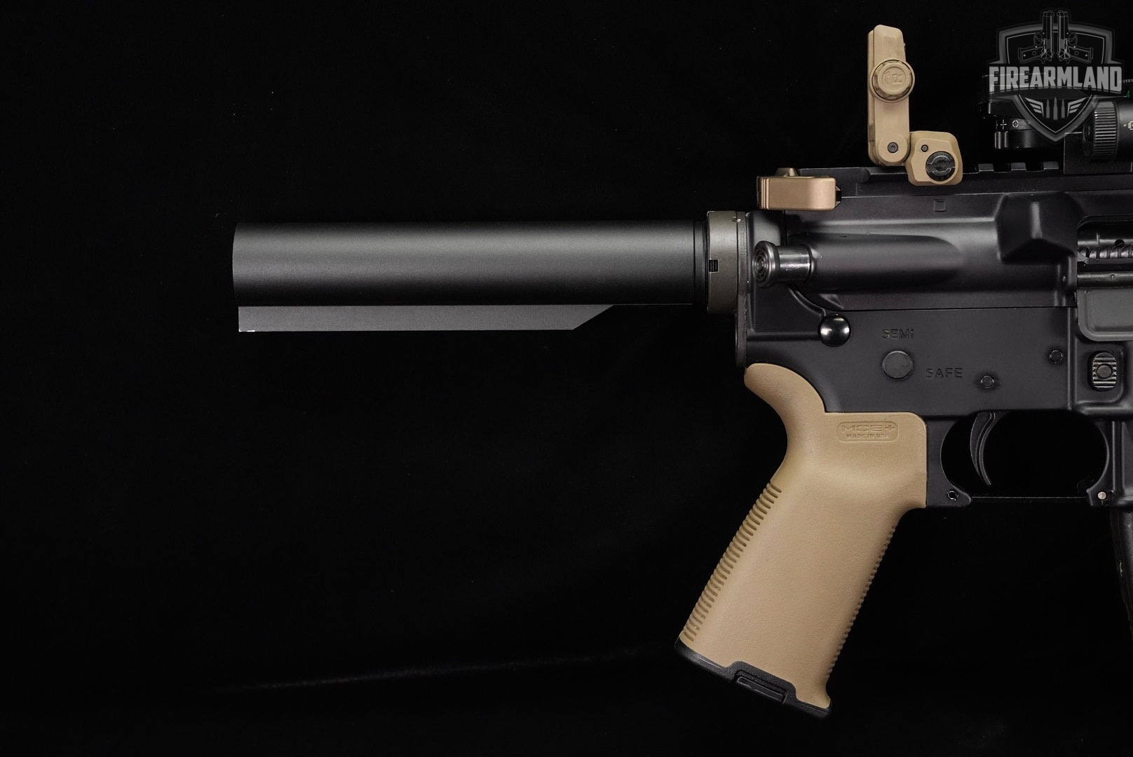 Andro Corp Industries ACI-15 5.56 NATO AR15 8" AR ACI15 GEISSELE HANDLE-img-4