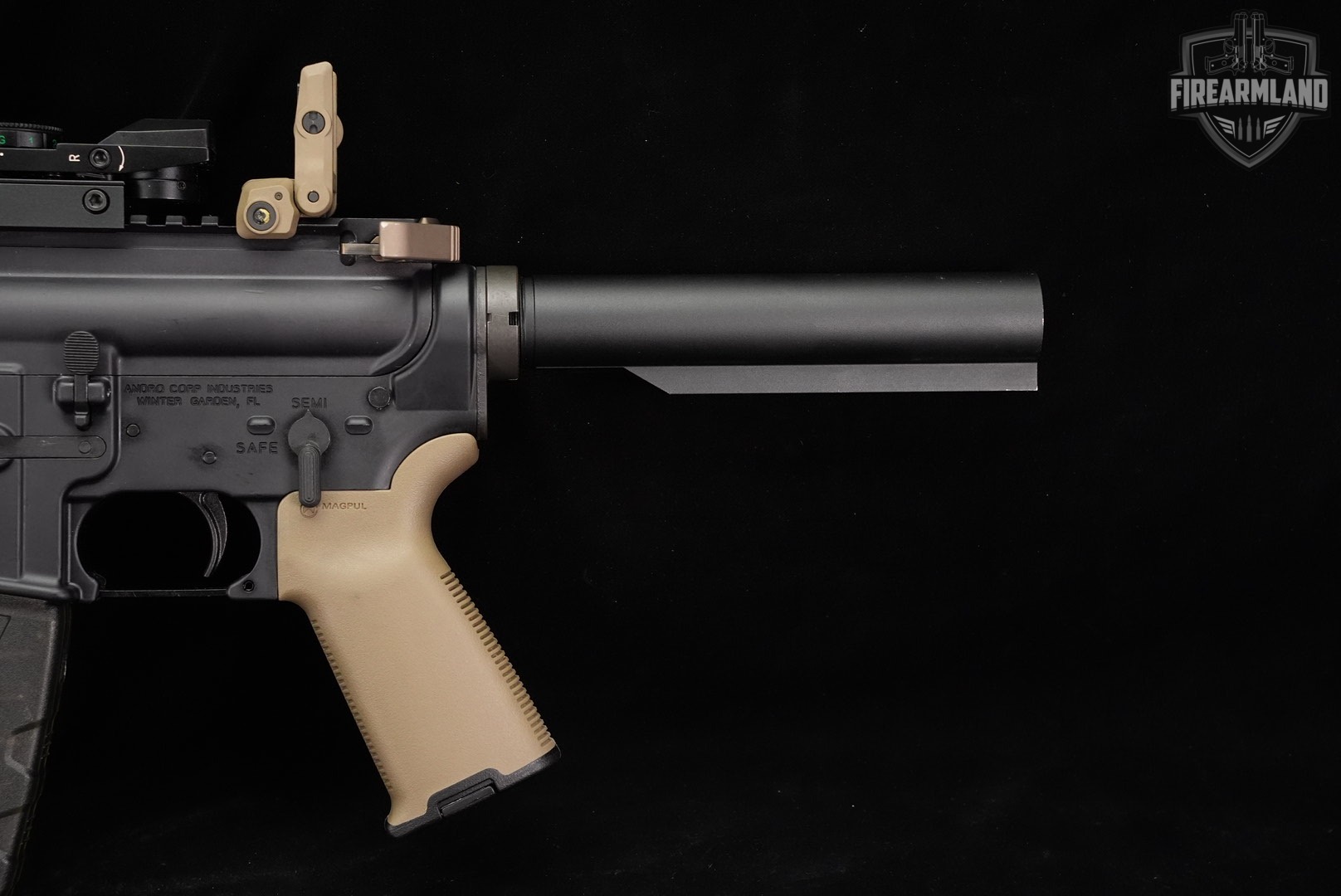 Andro Corp Industries ACI-15 5.56 NATO AR15 8" AR ACI15 GEISSELE HANDLE-img-8