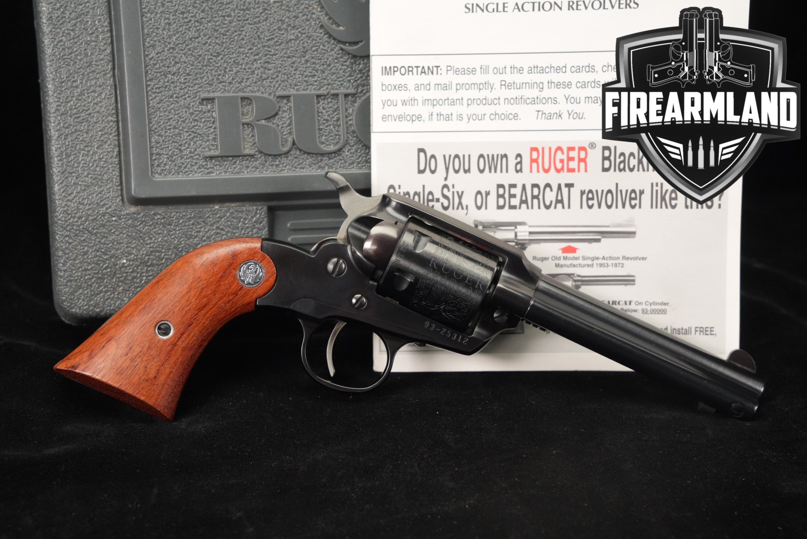 2004 Sturm Ruger New Bearcat .22 LR Blued in Excellent Condition Thumbnail