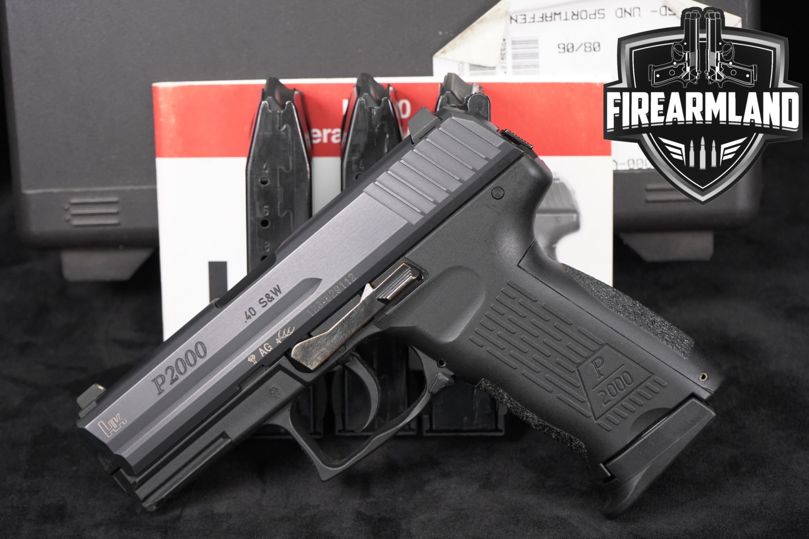 Heckler & Koch (H&K, HK) P2000 V3 .40 S&W Black in Very Good Condition Thumbnail