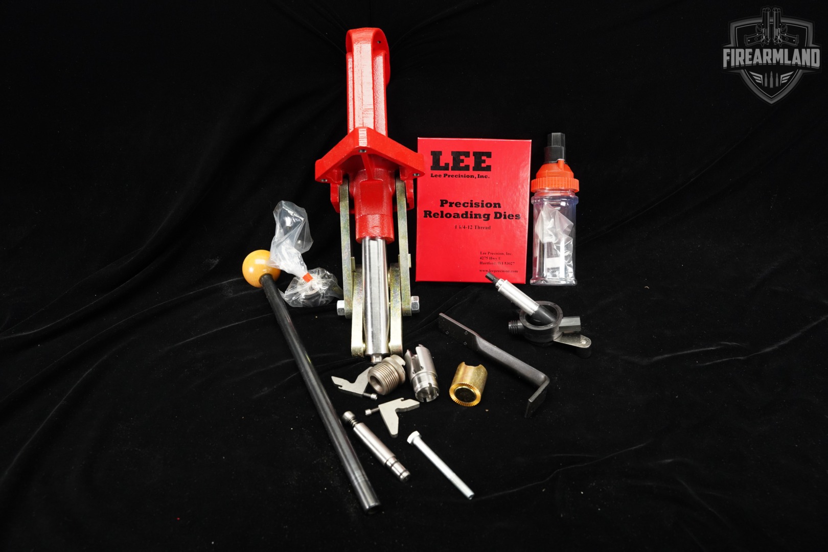 Lee Precision 50BMG Cast Press Kit & Perfect Powder Measure Reloading Dies-img-2