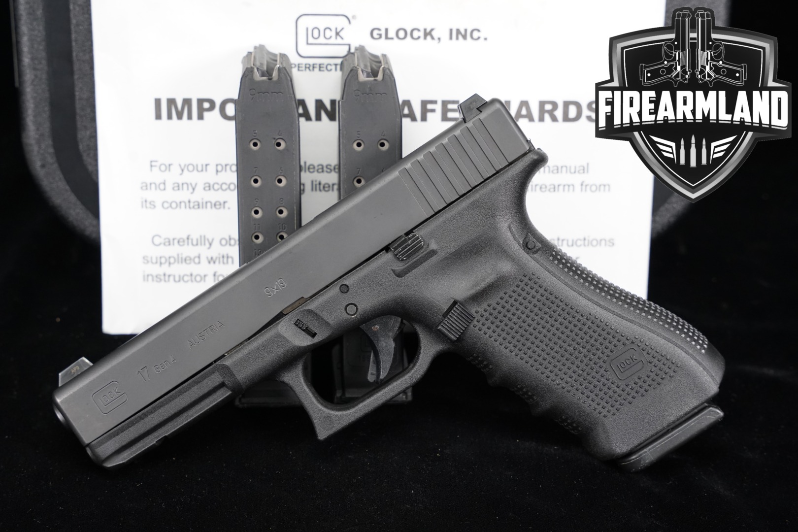 Glock 17 Gen 4 9mm Luger Black in Good Condition Thumbnail