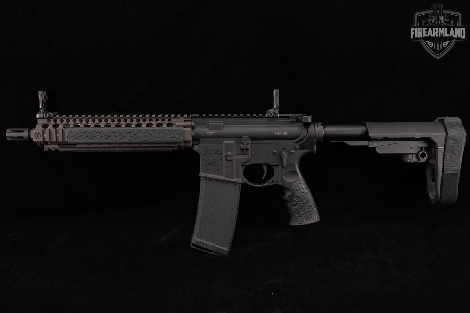 Daniel Defense DDM4 MK18 5.56 NATO AR-15 AR15 10.3" MK 18 +ORIG CASE-img-6