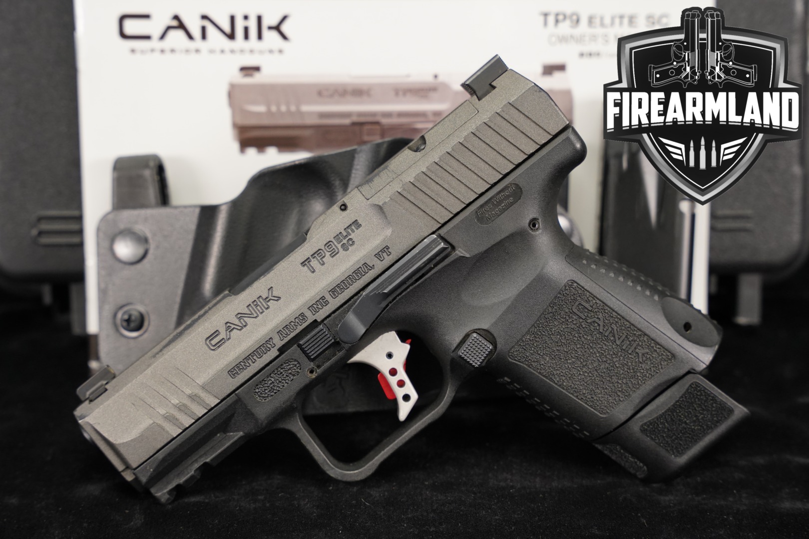 Canik TP9 Elite SC 9mm Luger Two-Tone Tungsten Gray in Good Condition Thumbnail